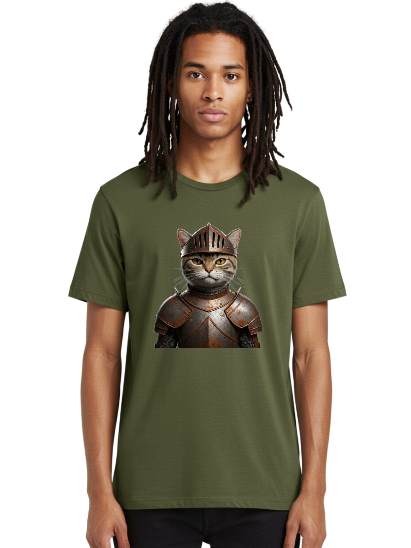 Cat-Knight-1 Men'S Graphic Tee, 100% Cotton, Comfortable Casual Summer Wear, Machine Washable, Vintage Camera, Old Camera, Antique Camera, Black Camera, Classic Photography, Photography Equipment, Nostalgic Device, Film Camera, Camera Art Baq478 22