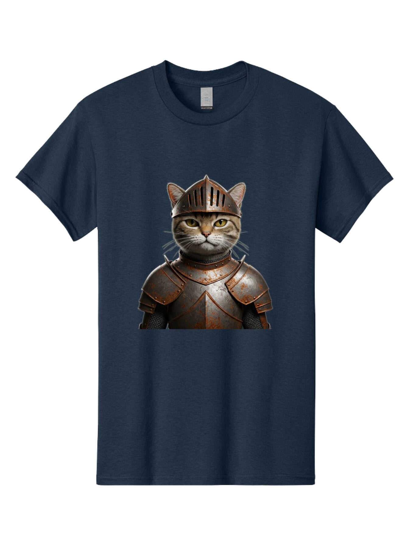 Cat-Knight-1 Men'S Graphic Tee, 100% Cotton, Comfortable Casual Summer Wear, Machine Washable, Vintage Camera, Old Camera, Antique Camera, Black Camera, Classic Photography, Photography Equipment, Nostalgic Device, Film Camera, Camera Art Baq478 6