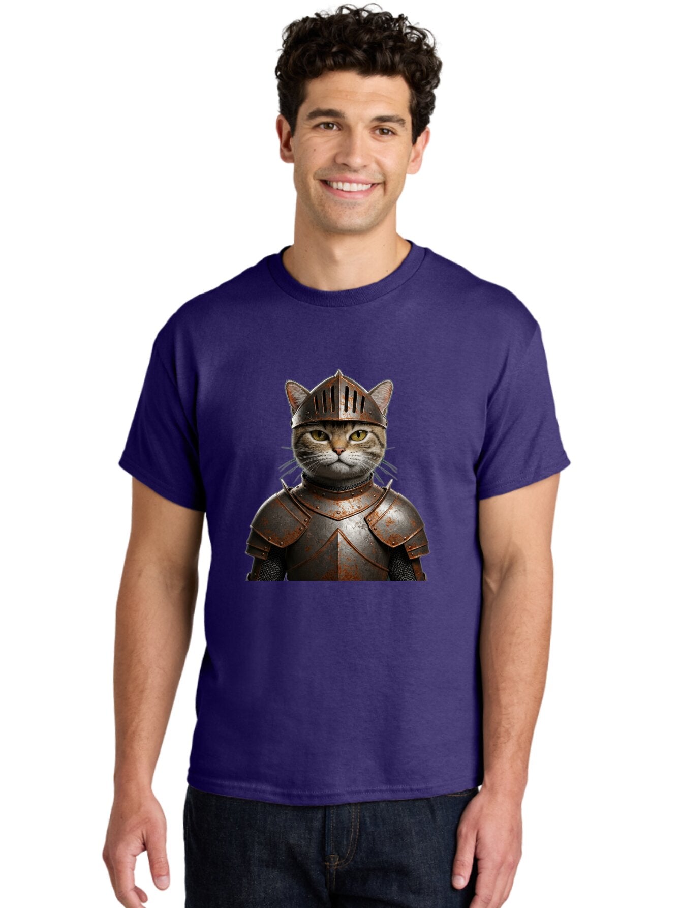 Cat-Knight-1 Men'S Graphic Tee, 100% Cotton, Comfortable Casual Summer Wear, Machine Washable, Vintage Camera, Old Camera, Antique Camera, Black Camera, Classic Photography, Photography Equipment, Nostalgic Device, Film Camera, Camera Art Baq478 29