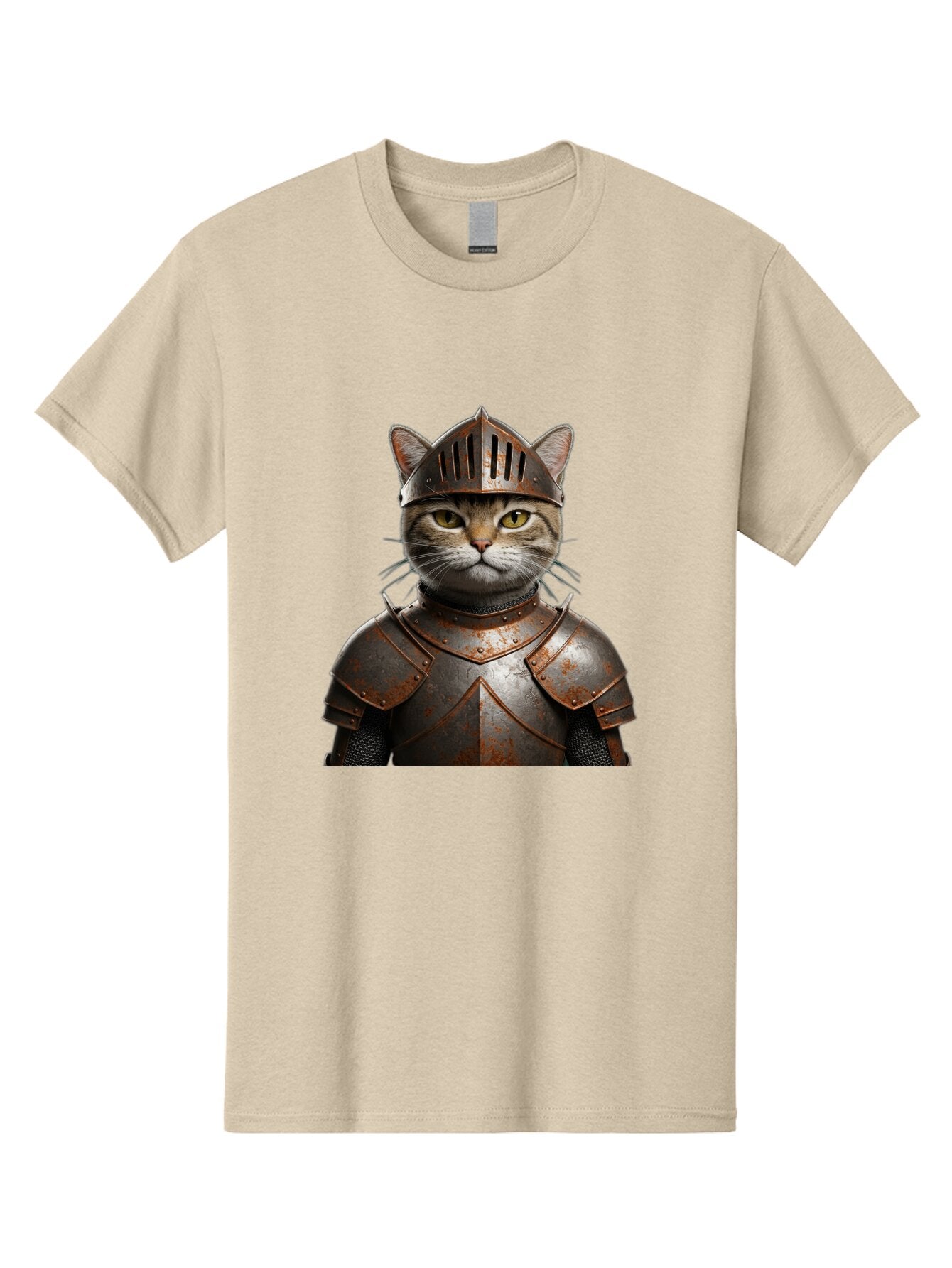 Cat-Knight-1 Men'S Graphic Tee, 100% Cotton, Comfortable Casual Summer Wear, Machine Washable, Vintage Camera, Old Camera, Antique Camera, Black Camera, Classic Photography, Photography Equipment, Nostalgic Device, Film Camera, Camera Art Baq478 15