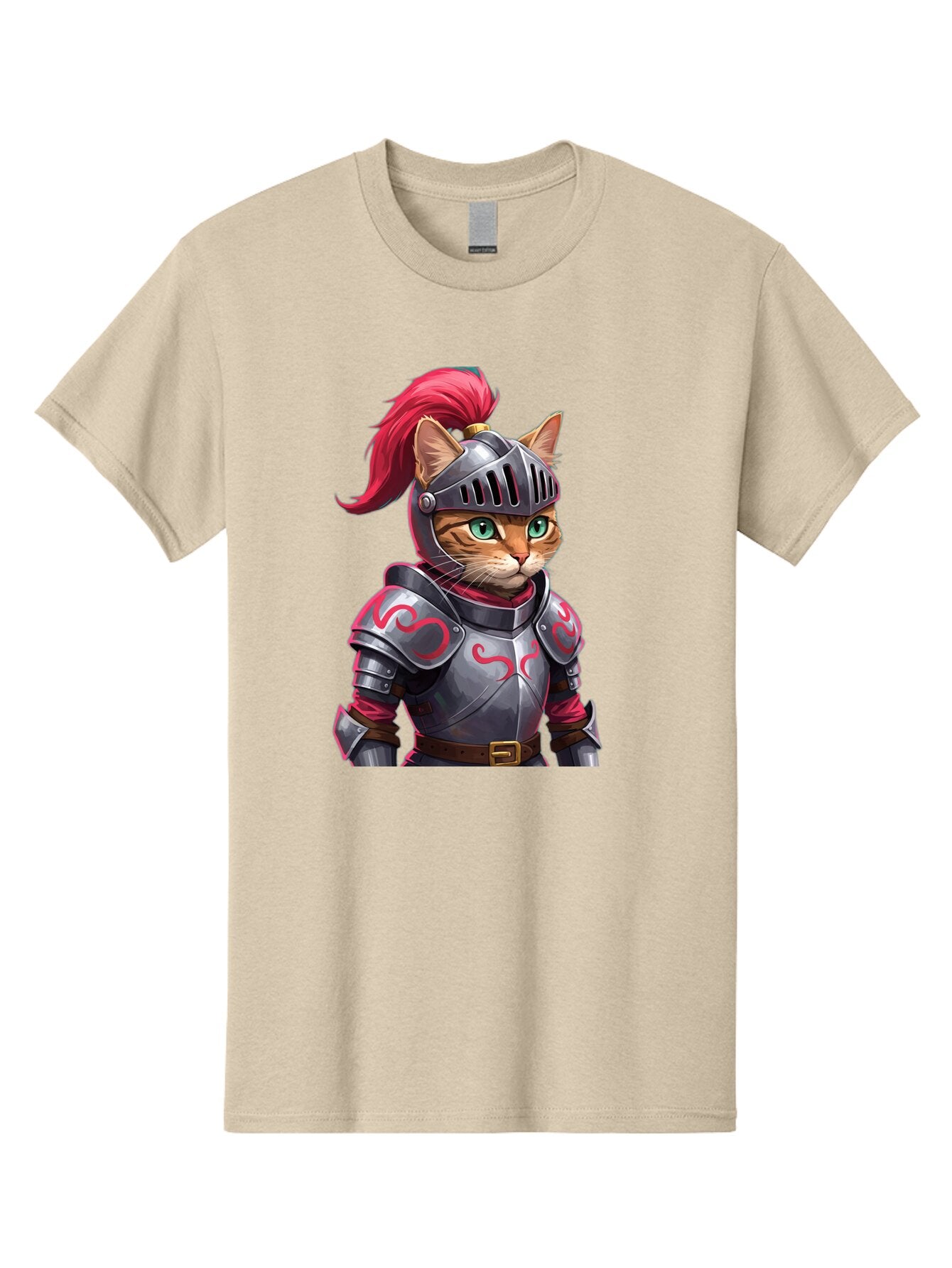 Cat-Knight-2 Men'S Graphic Tee, 100% Cotton, Comfortable Casual Summer Wear, Machine Washable, Vintage Camera, Old Camera, Antique Camera, Black Camera, Classic Photography, Photography Equipment, Nostalgic Device, Film Camera, Camera Art Baq479 8