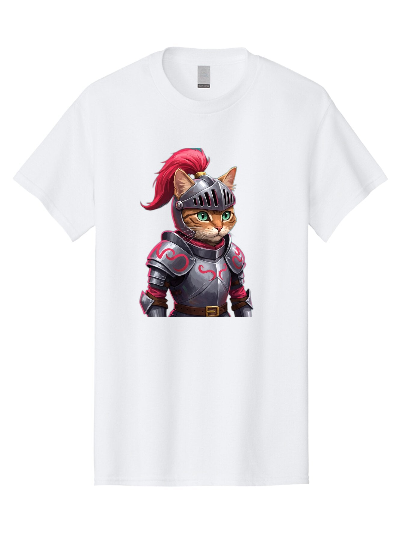 Cat-Knight-2 Men'S Graphic Tee, 100% Cotton, Comfortable Casual Summer Wear, Machine Washable, Vintage Camera, Old Camera, Antique Camera, Black Camera, Classic Photography, Photography Equipment, Nostalgic Device, Film Camera, Camera Art Baq479 6