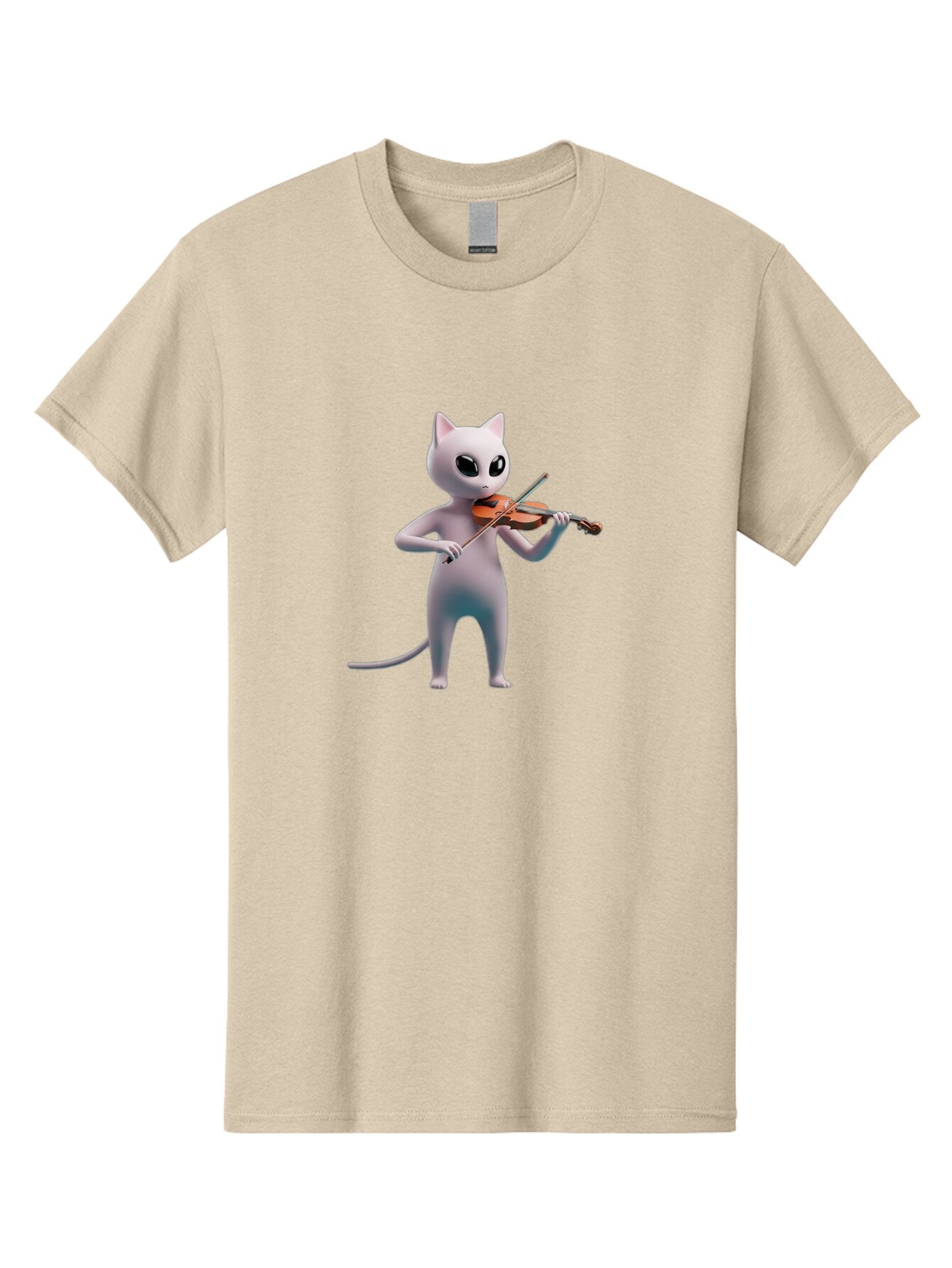 Cat-Playing-Violin Men'S Graphic Tee, 100% Cotton, Comfortable Casual Summer Wear, Machine Washable, Vintage Camera, Old Camera, Antique Camera, Black Camera, Classic Photography, Photography Equipment, Nostalgic Device, Film Camera, Baq484
