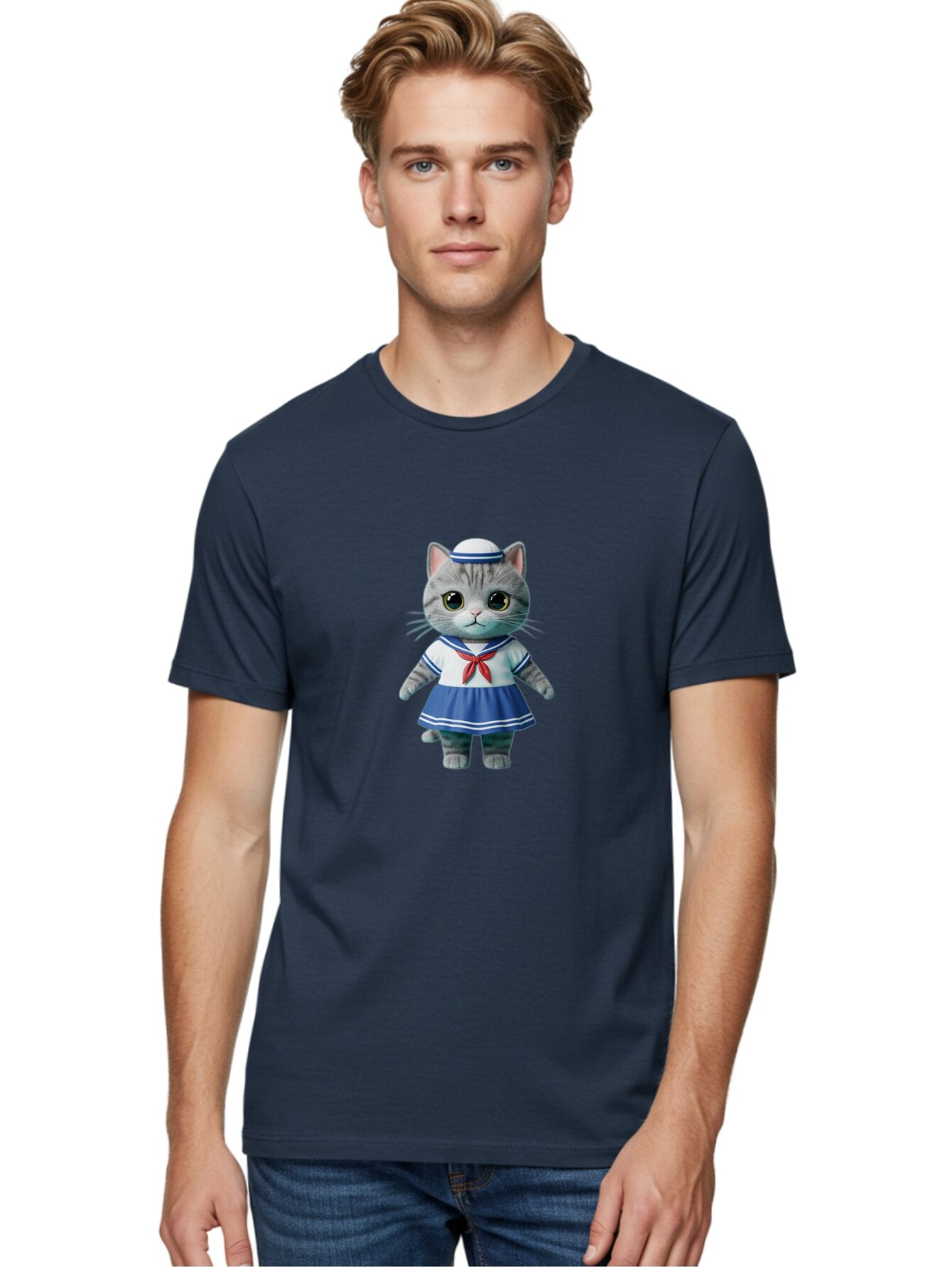 Cat-Sailor Men'S Graphic Tee, 100% Cotton, Comfortable Casual Summer Wear, Machine Washable, Vintage Camera, Old Camera, Antique Camera, Black Camera, Classic Photography, Photography Equipment, Nostalgic Device, Film Camera, Camera Art Baq485 16
