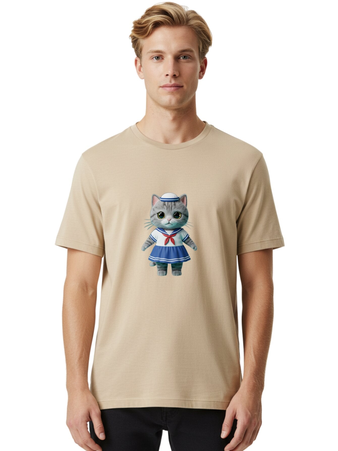 Cat-Sailor Men'S Graphic Tee, 100% Cotton, Comfortable Casual Summer Wear, Machine Washable, Vintage Camera, Old Camera, Antique Camera, Black Camera, Classic Photography, Photography Equipment, Nostalgic Device, Film Camera, Camera Art Baq485 29