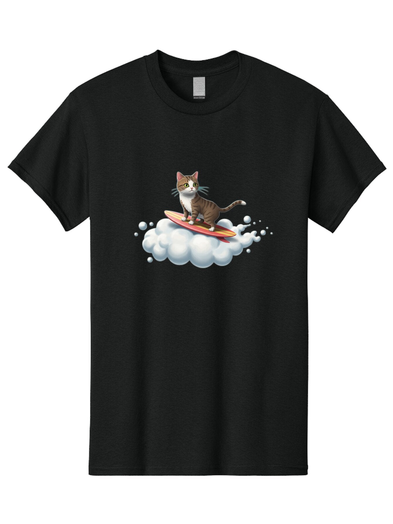 Cat-Surfing Men'S Graphic Tee, 100% Cotton, Comfortable Casual Summer Wear, Machine Washable, Vintage Camera, Old Camera, Antique Camera, Black Camera, Classic Photography, Photography Equipment, Nostalgic Device, Film Camera, Camera Art Baq487 7
