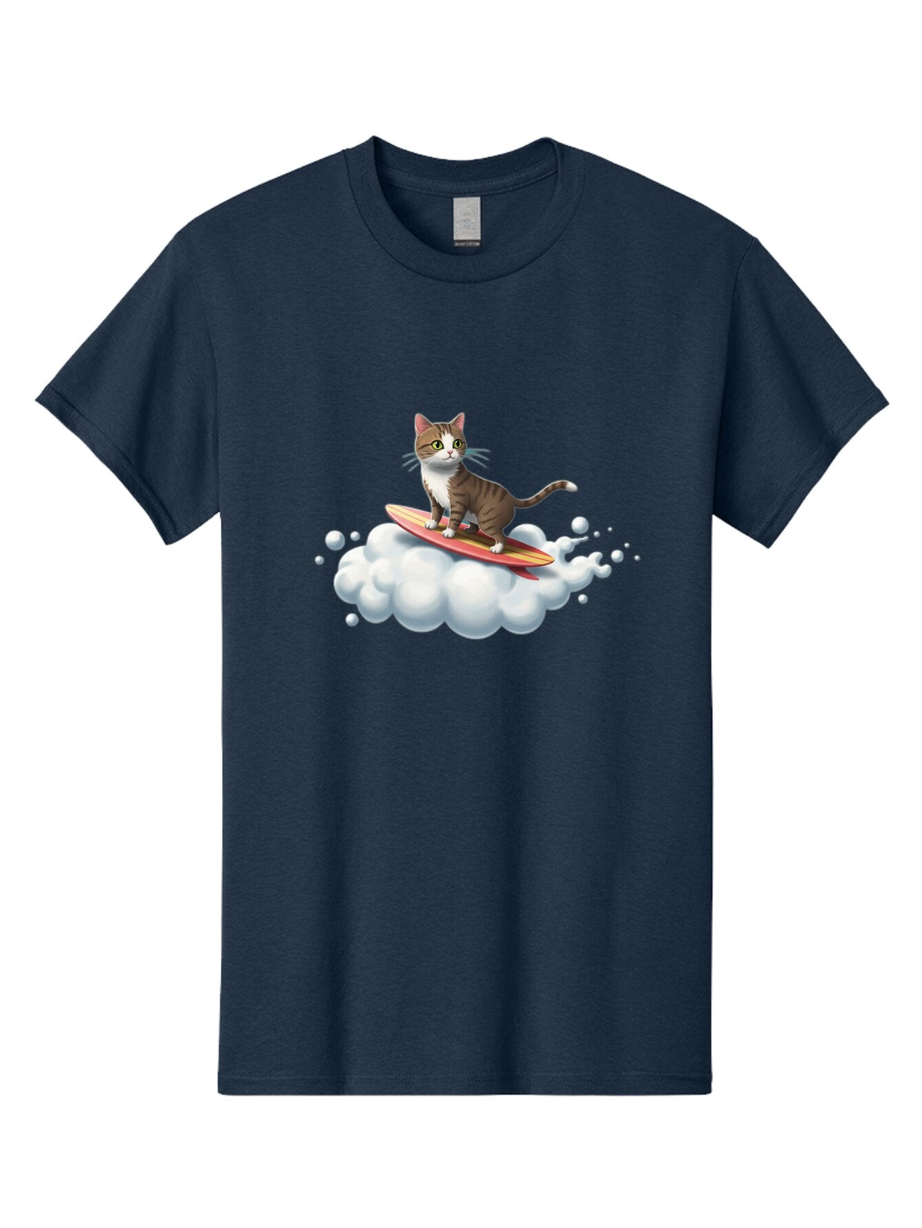 Cat-Surfing Men'S Graphic Tee, 100% Cotton, Comfortable Casual Summer Wear, Machine Washable, Vintage Camera, Old Camera, Antique Camera, Black Camera, Classic Photography, Photography Equipment, Nostalgic Device, Film Camera, Camera Art Baq487