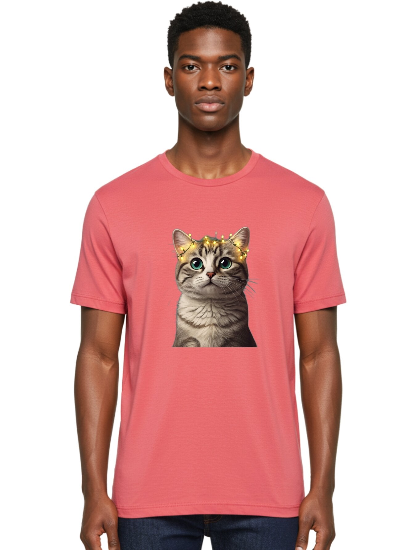 Cat-With-Lights Men'S Graphic Tee, 100% Cotton, Comfortable Casual Summer Wear, Machine Washable, Vintage Camera, Old Camera, Antique Camera, Black Camera, Classic Photography, Photography Equipment, Nostalgic Device, Film Camera, Camera Art Baq493 29