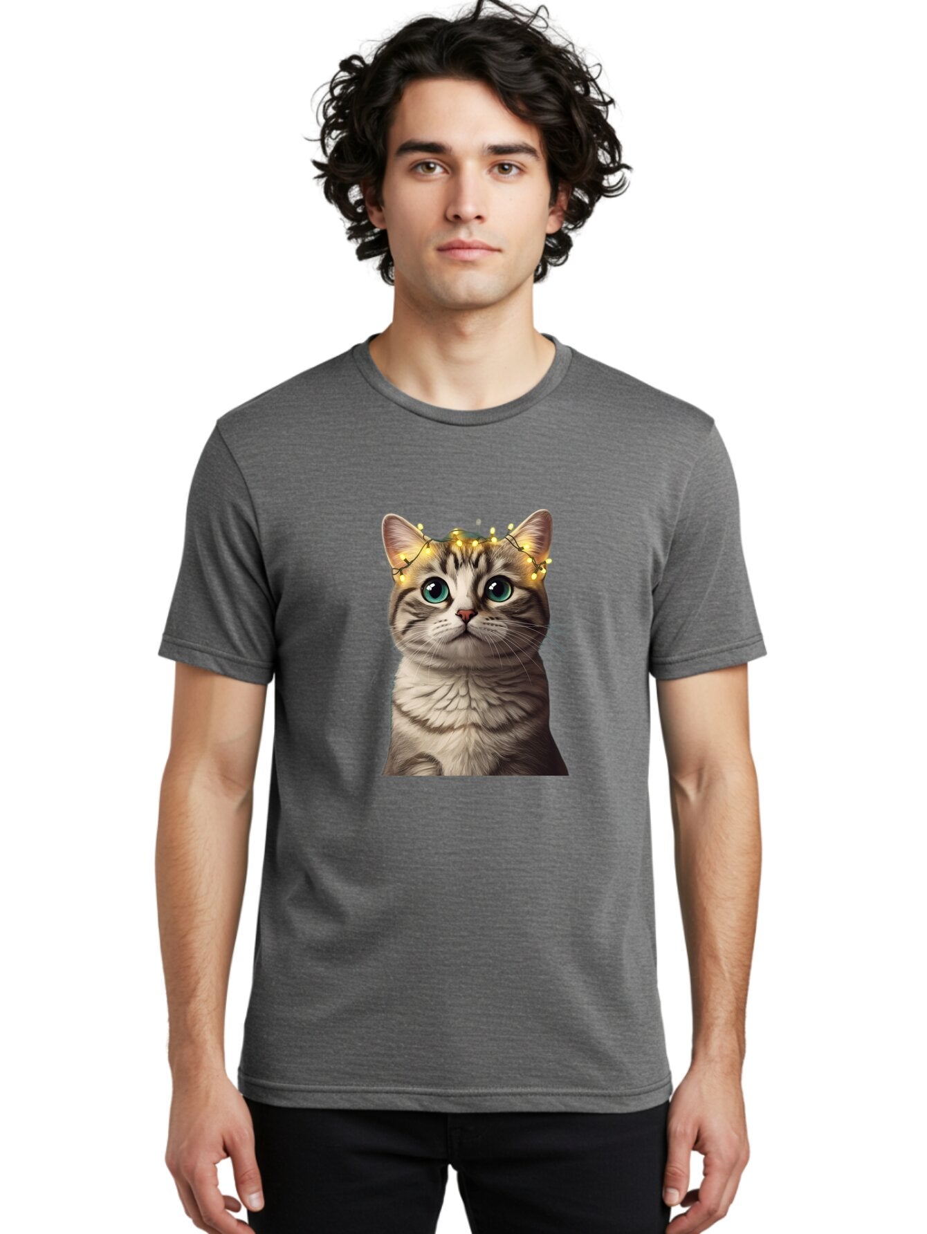 Cat-With-Lights Men'S Graphic Tee, 100% Cotton, Comfortable Casual Summer Wear, Machine Washable, Vintage Camera, Old Camera, Antique Camera, Black Camera, Classic Photography, Photography Equipment, Nostalgic Device, Film Camera, Camera Art Baq493 27