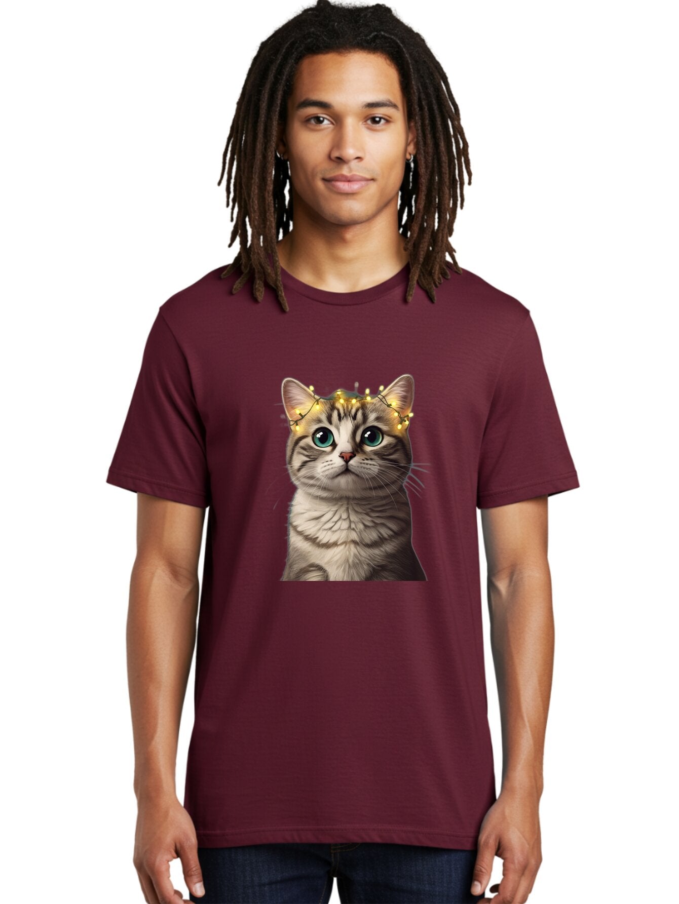 Cat-With-Lights Men'S Graphic Tee, 100% Cotton, Comfortable Casual Summer Wear, Machine Washable, Vintage Camera, Old Camera, Antique Camera, Black Camera, Classic Photography, Photography Equipment, Nostalgic Device, Film Camera, Camera Art Baq493 23