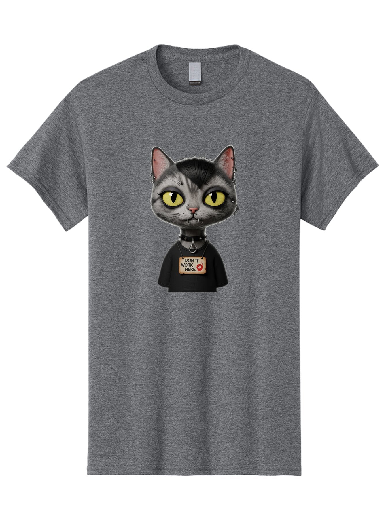 Cat-With-Name-Tag Men'S Graphic Tee, 100% Cotton, Comfortable Casual Summer Wear, Machine Washable, Vintage Camera, Old Camera, Antique Camera, Black Camera, Classic Photography, Photography Equipment, Nostalgic Device, Film Camera, Camera Art Baq494