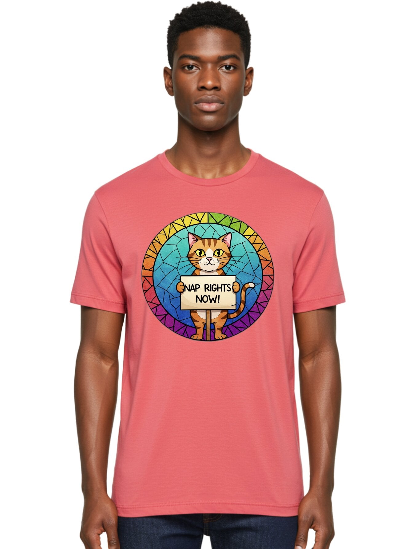 Cat-With-Nap-Rights-Now-Sign Men'S Graphic Tee, 100% Cotton, Comfortable Casual Summer Wear, Machine Washable, Vintage Camera, Old Camera, Antique Camera, Black Camera, Classic Photography, Photography Equipment, Nostalgic Device, Film Camera, Baq495 18