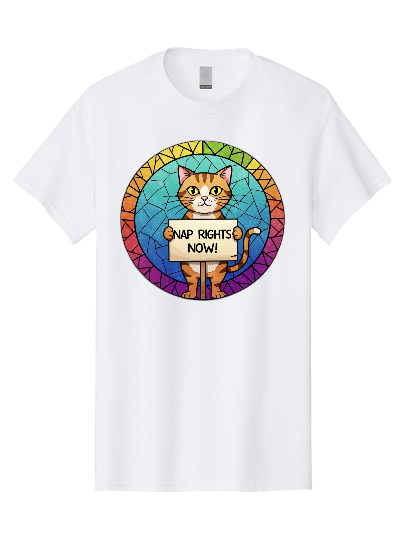 Cat-With-Nap-Rights-Now-Sign Men'S Graphic Tee, 100% Cotton, Comfortable Casual Summer Wear, Machine Washable, Vintage Camera, Old Camera, Antique Camera, Black Camera, Classic Photography, Photography Equipment, Nostalgic Device, Film Camera, Baq495 5