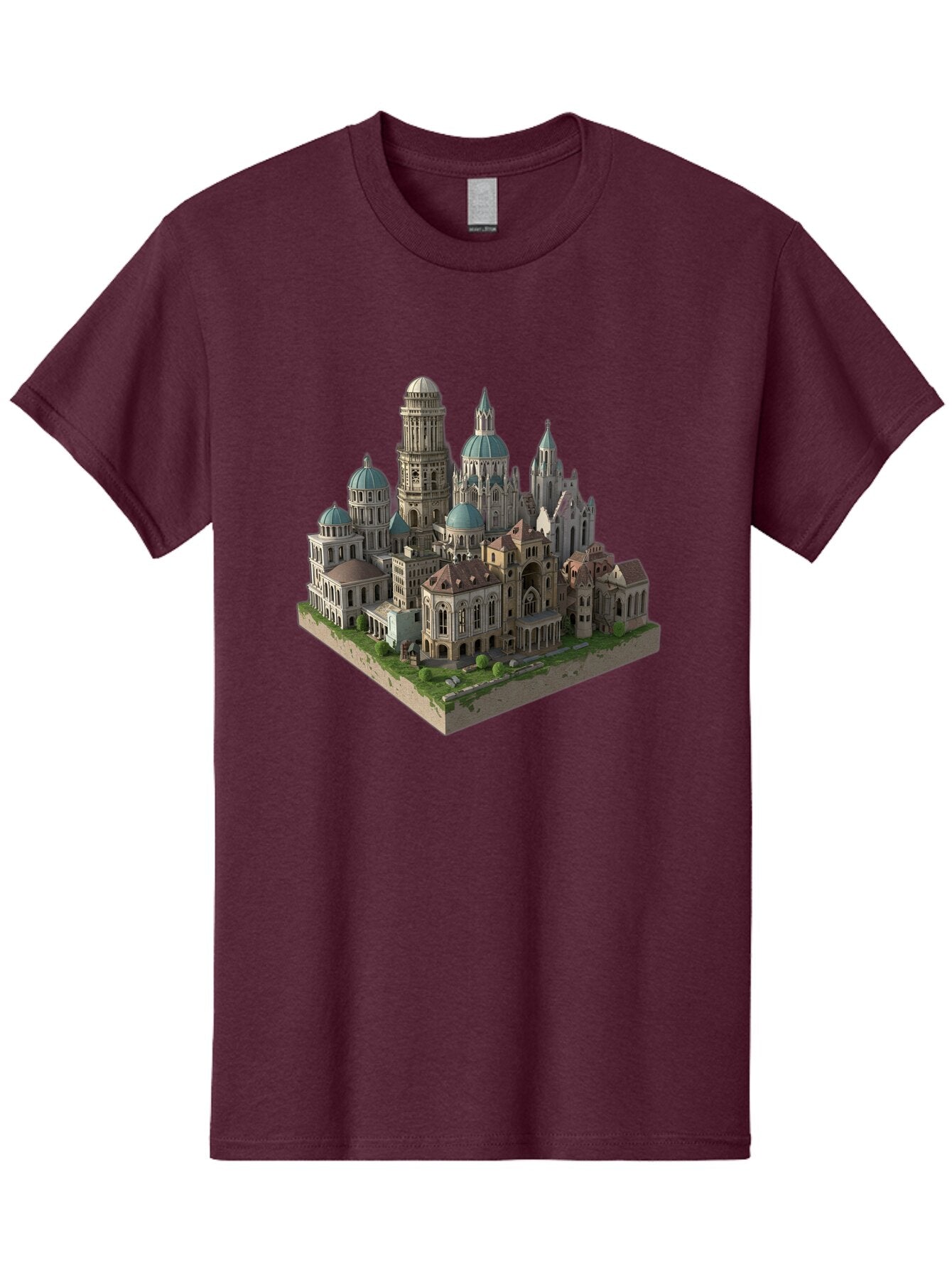 Cathedral Men'S Graphic Tee, 100% Cotton, Comfortable Casual Summer Wear, Machine Washable, Vintage Camera, Old Camera, Antique Camera, Black Camera, Classic Photography, Photography Equipment, Nostalgic Device, Film Camera, Camera Art Baq501