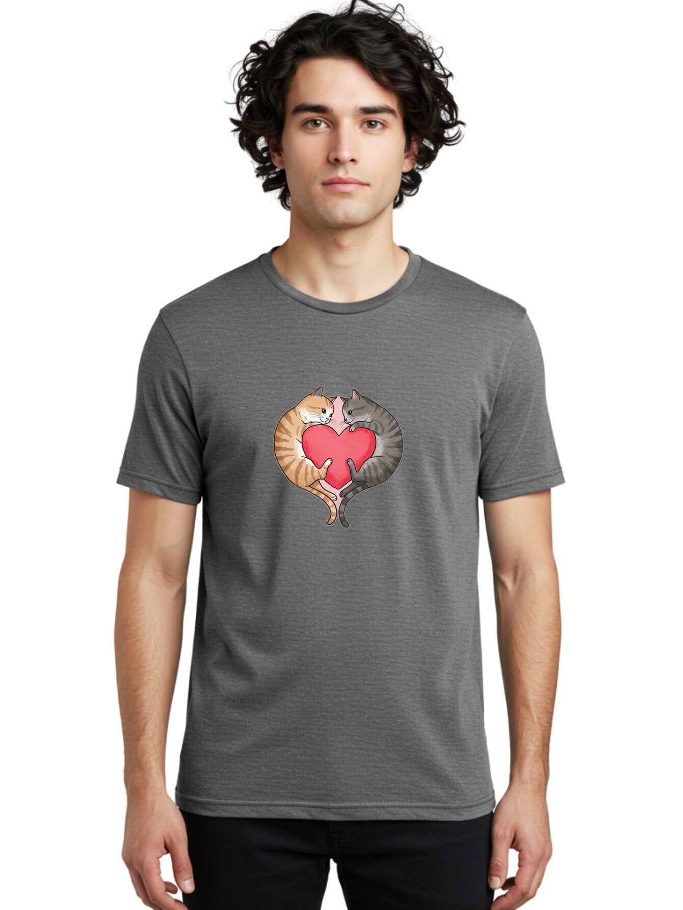 Cats-Hugging-Heart Men'S Graphic Tee, 100% Cotton, Comfortable Casual Summer Wear, Machine Washable, Vintage Camera, Old Camera, Antique Camera, Black Camera, Classic Photography, Photography Equipment, Nostalgic Device, Film Camera, Baq503 27