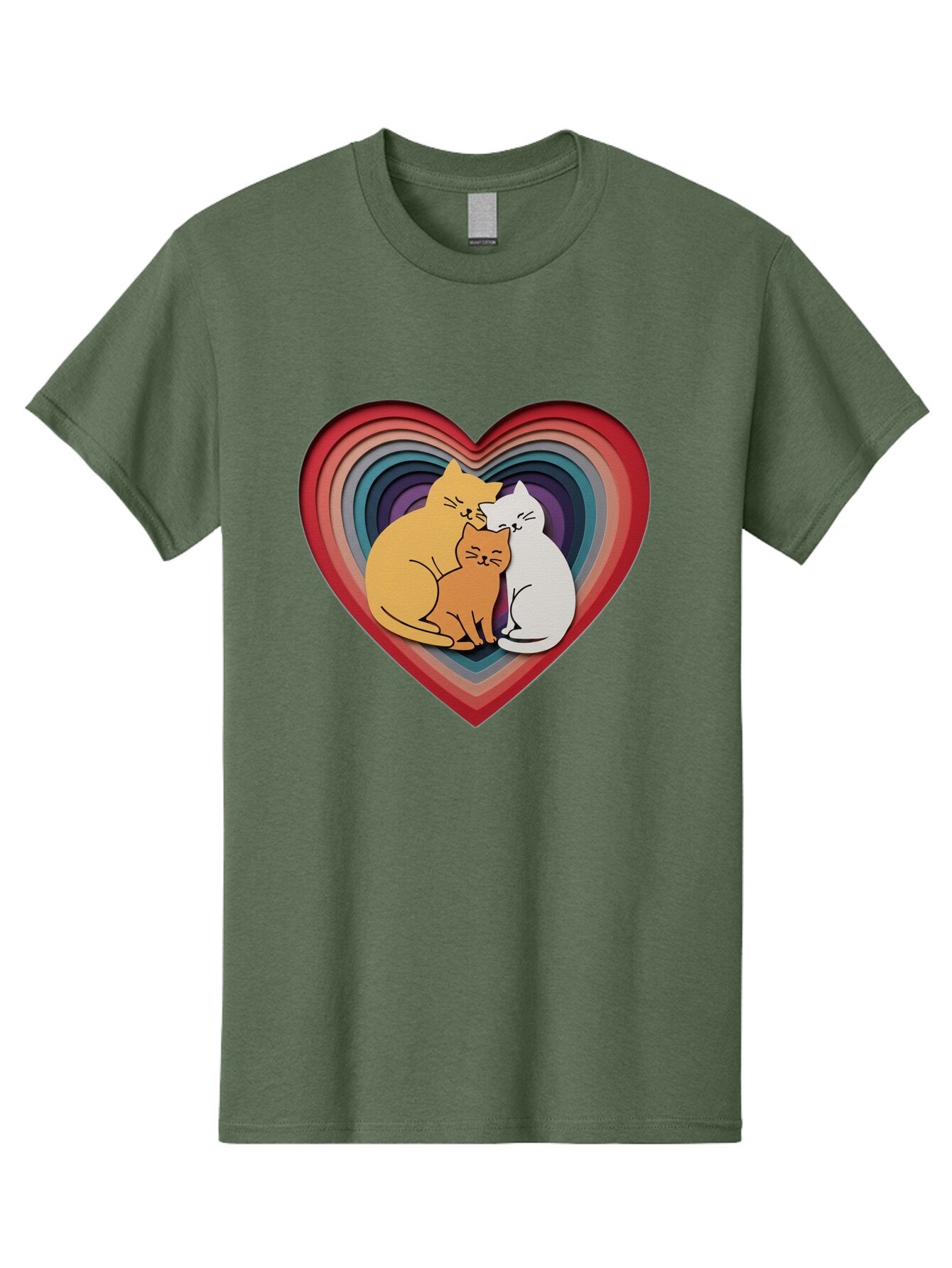 Cats-In-Heart-1 Men'S Graphic Tee, 100% Cotton, Comfortable Casual Summer Wear, Machine Washable, Vintage Camera, Old Camera, Antique Camera, Black Camera, Classic Photography, Photography Equipment, Nostalgic Device, Film Camera, Camera Art Baq504 10