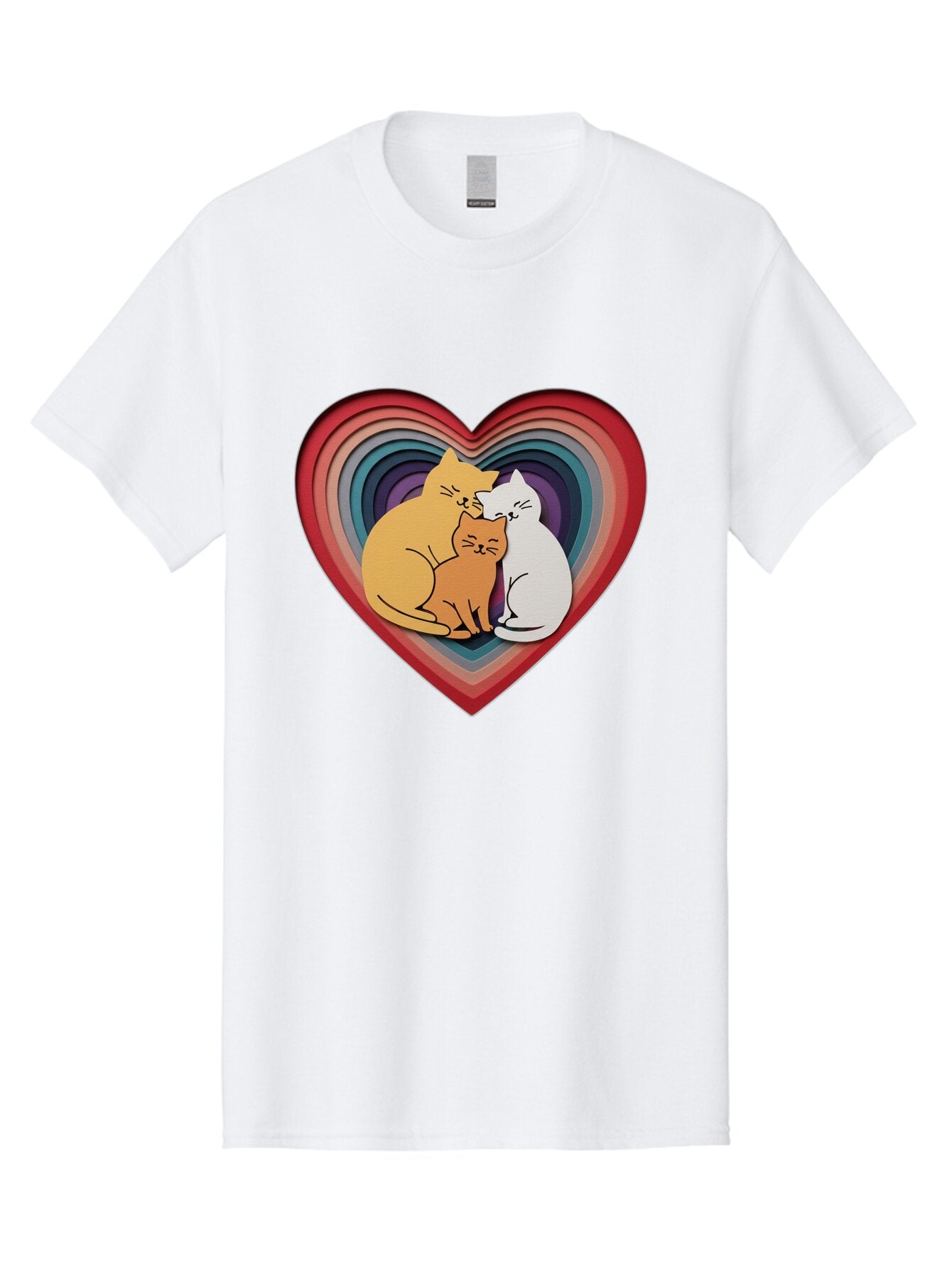 Cats-In-Heart-1 Men'S Graphic Tee, 100% Cotton, Comfortable Casual Summer Wear, Machine Washable, Vintage Camera, Old Camera, Antique Camera, Black Camera, Classic Photography, Photography Equipment, Nostalgic Device, Film Camera, Camera Art Baq504 7