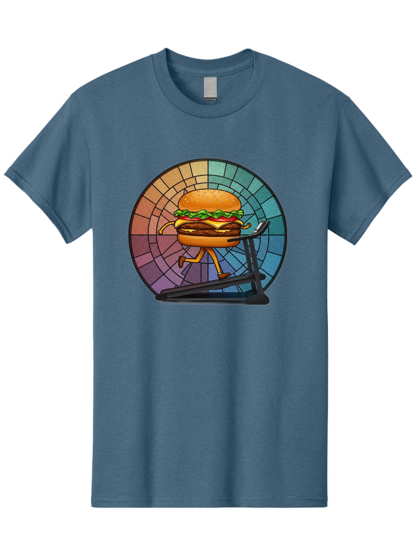 Cheeseburger-On-Treadmill Men'S Graphic Tee, 100% Cotton, Comfortable Casual Summer Wear, Machine Washable, Vintage Camera, Old Camera, Antique Camera, Black Camera, Classic Photography, Photography Equipment, Nostalgic Device, Film Camera, Baq509 7