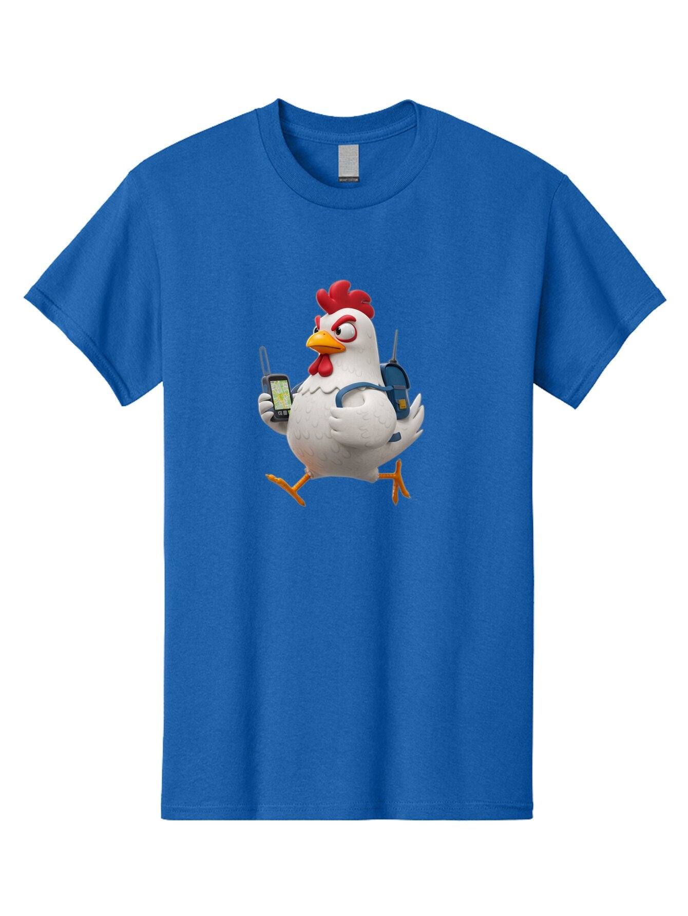 Chicken-With-Gps-And-Radio Men'S Graphic Tee, 100% Cotton, Comfortable Casual Summer Wear, Machine Washable, Vintage Camera, Old Camera, Antique Camera, Black Camera, Classic Photography, Photography Equipment, Nostalgic Device, Film Camera, Baq510 4