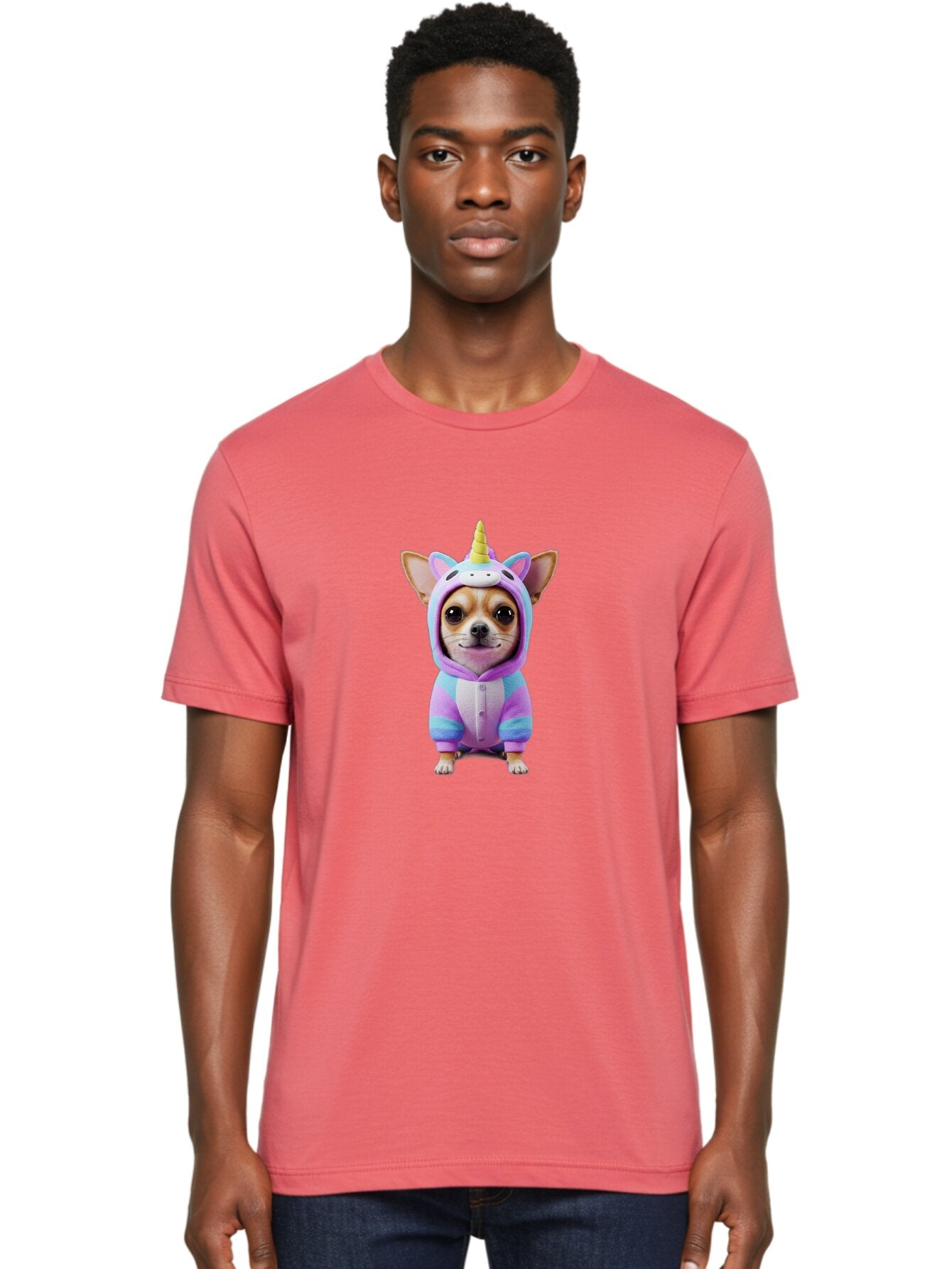 Chihuahua-In-Unicorn-Hoodie Men'S Graphic Tee, 100% Cotton, Comfortable Casual Summer Wear, Machine Washable, Vintage Camera, Old Camera, Antique Camera, Black Camera, Classic Photography, Photography Equipment, Nostalgic Device, Film Camera, Baq513 24