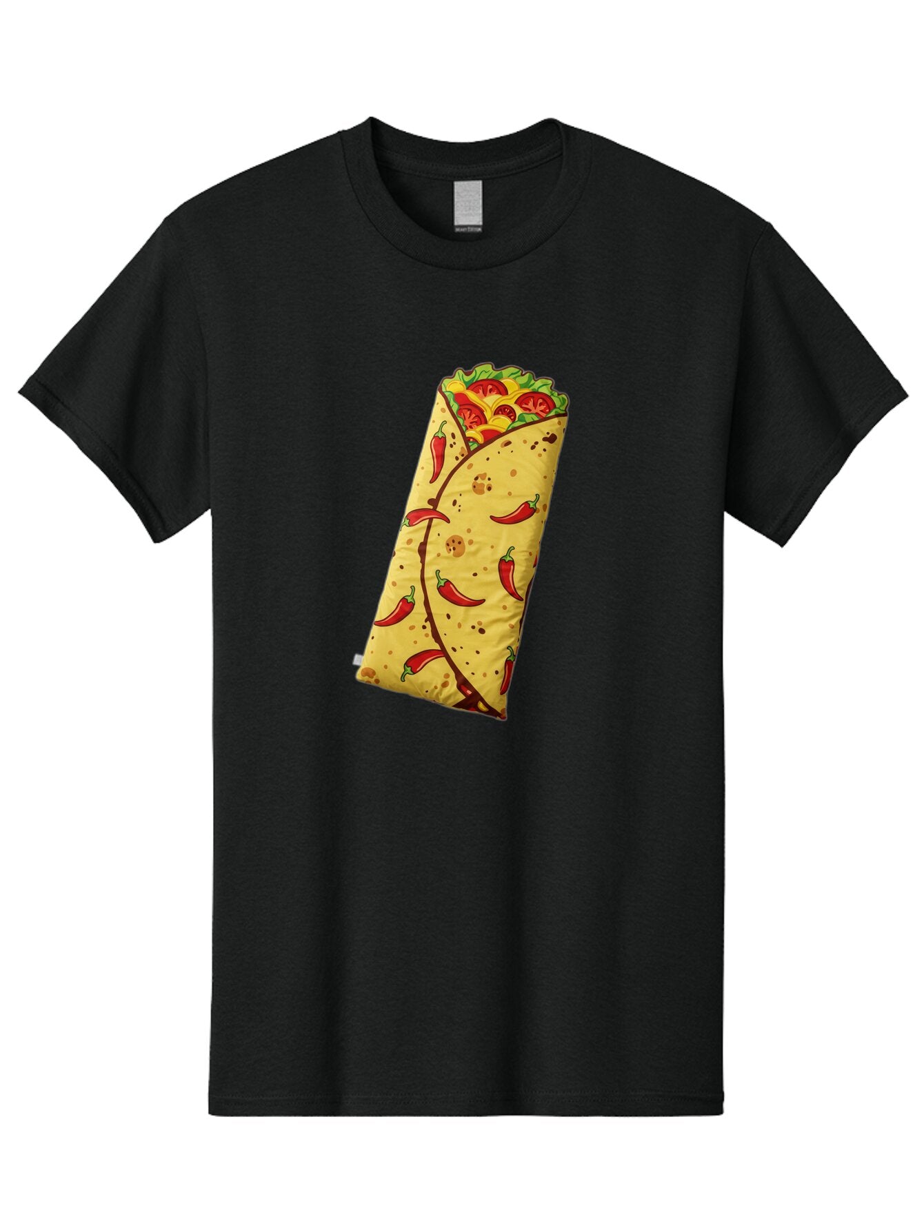 Chili-Pepper-Burrito Men'S Graphic Tee, 100% Cotton, Comfortable Casual Summer Wear, Machine Washable, Vintage Camera, Old Camera, Antique Camera, Black Camera, Classic Photography, Photography Equipment, Nostalgic Device, Film Camera, Baq514 13