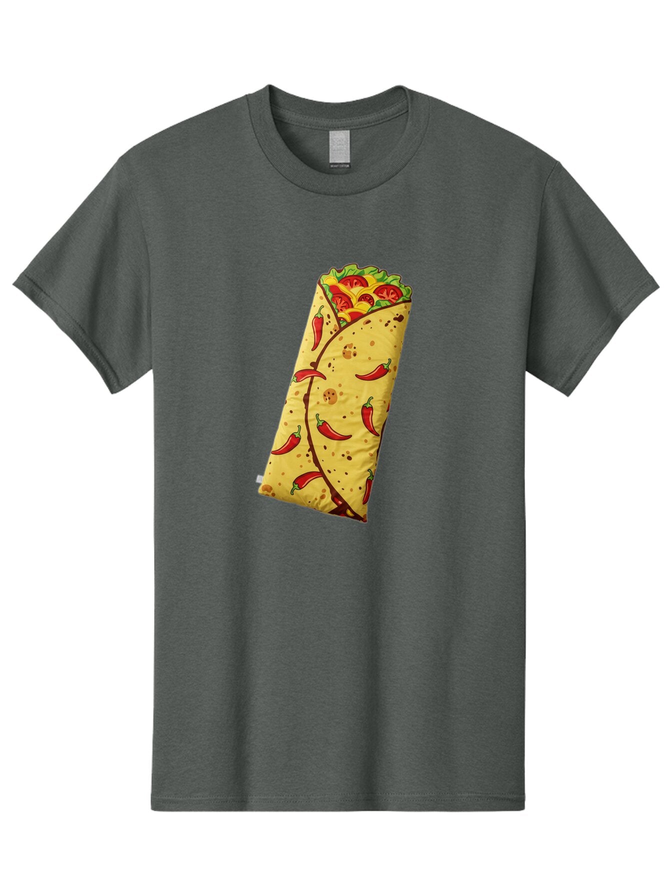 Chili-Pepper-Burrito Men'S Graphic Tee, 100% Cotton, Comfortable Casual Summer Wear, Machine Washable, Vintage Camera, Old Camera, Antique Camera, Black Camera, Classic Photography, Photography Equipment, Nostalgic Device, Film Camera, Baq514 2