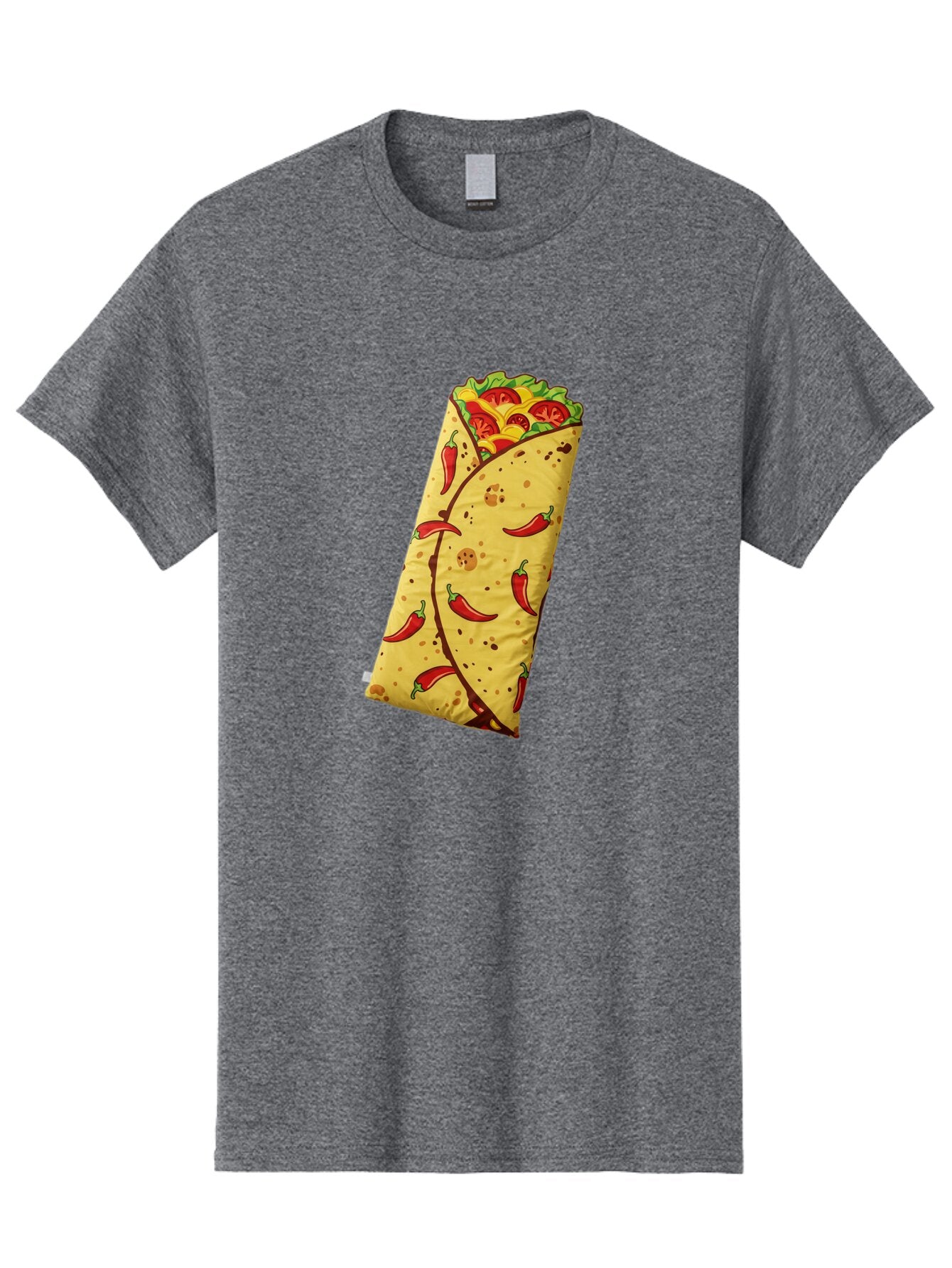 Chili-Pepper-Burrito Men'S Graphic Tee, 100% Cotton, Comfortable Casual Summer Wear, Machine Washable, Vintage Camera, Old Camera, Antique Camera, Black Camera, Classic Photography, Photography Equipment, Nostalgic Device, Film Camera, Baq514 1