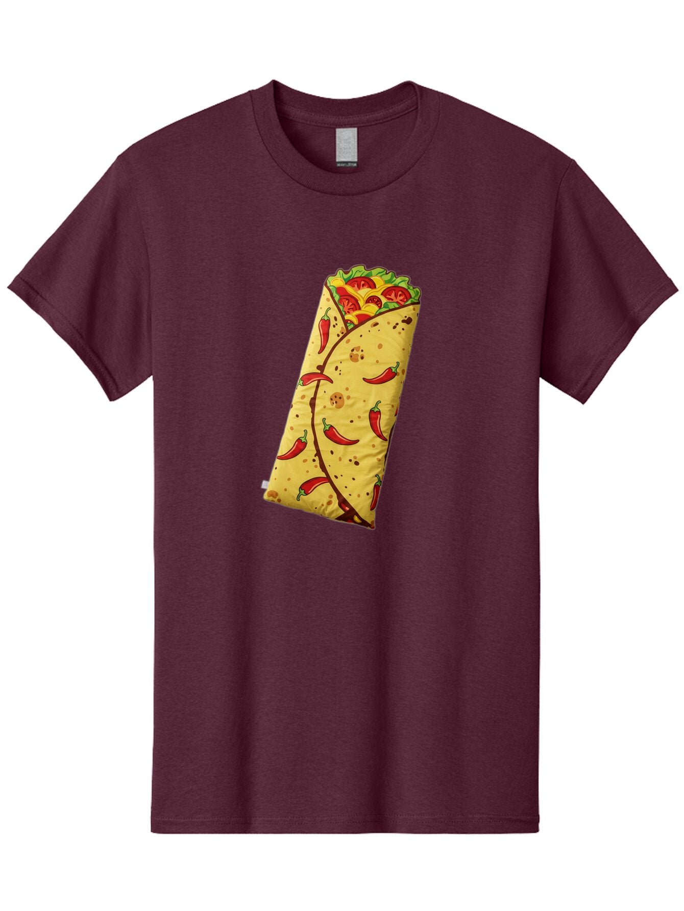 Chili-Pepper-Burrito Men'S Graphic Tee, 100% Cotton, Comfortable Casual Summer Wear, Machine Washable, Vintage Camera, Old Camera, Antique Camera, Black Camera, Classic Photography, Photography Equipment, Nostalgic Device, Film Camera, Baq514 7