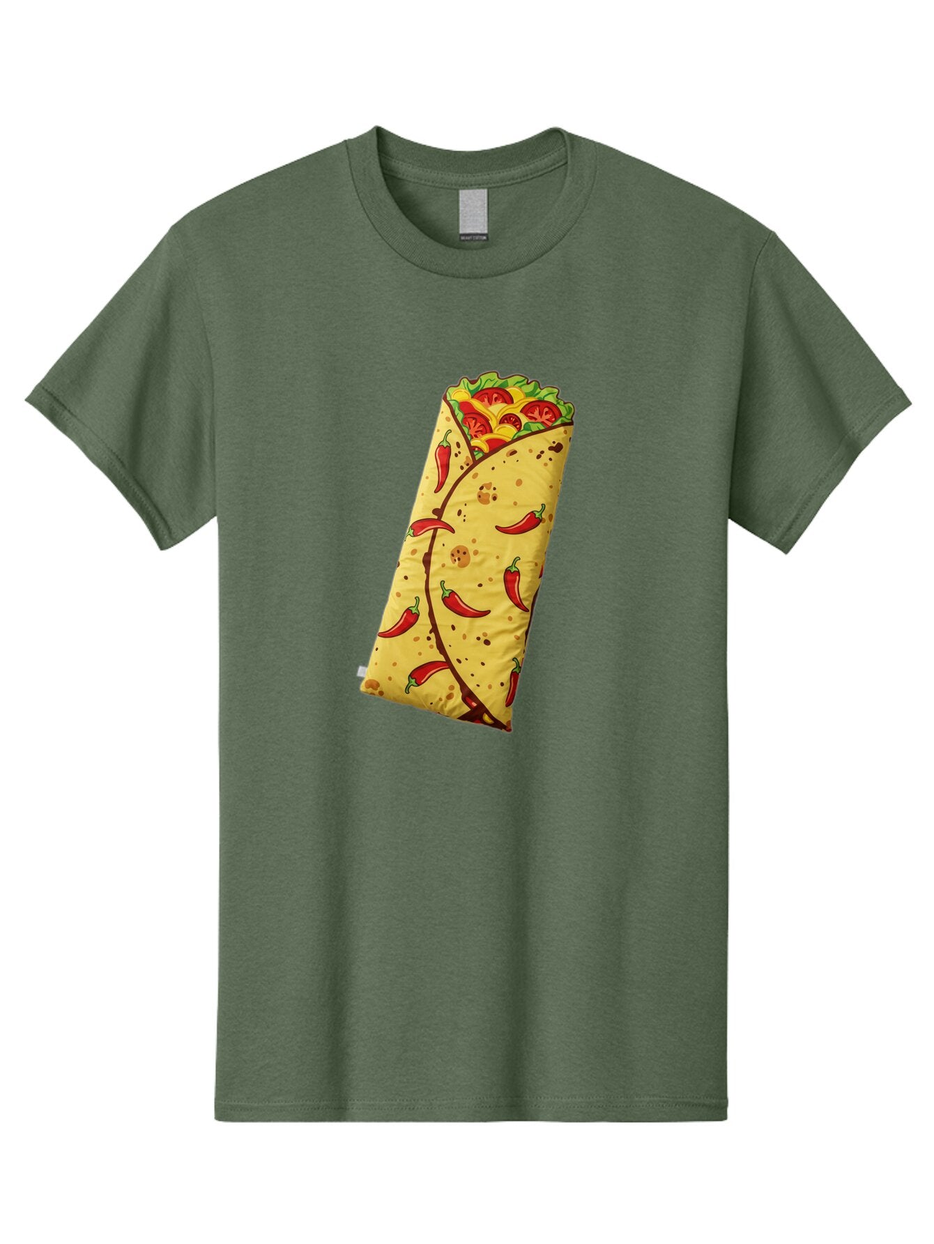 Chili-Pepper-Burrito Men'S Graphic Tee, 100% Cotton, Comfortable Casual Summer Wear, Machine Washable, Vintage Camera, Old Camera, Antique Camera, Black Camera, Classic Photography, Photography Equipment, Nostalgic Device, Film Camera, Baq514 14