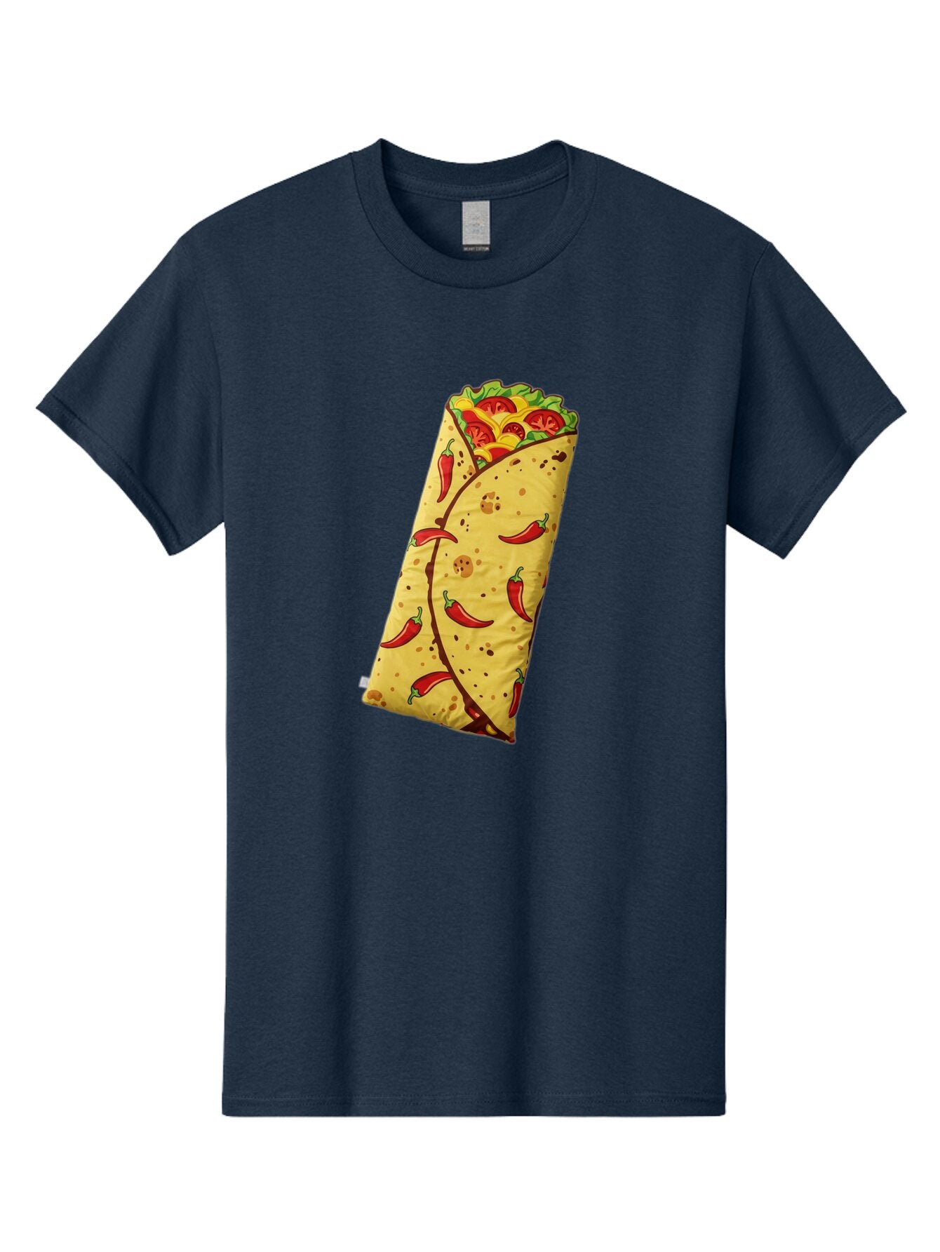 Chili-Pepper-Burrito Men'S Graphic Tee, 100% Cotton, Comfortable Casual Summer Wear, Machine Washable, Vintage Camera, Old Camera, Antique Camera, Black Camera, Classic Photography, Photography Equipment, Nostalgic Device, Film Camera, Baq514 3