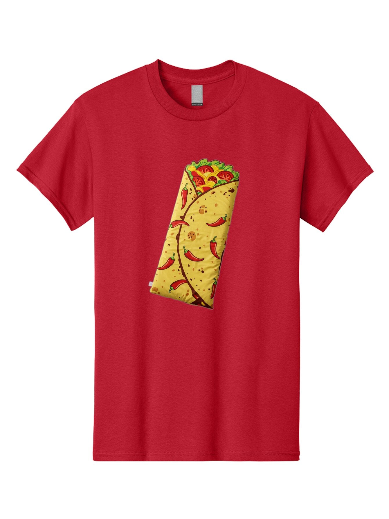 Chili-Pepper-Burrito Men'S Graphic Tee, 100% Cotton, Comfortable Casual Summer Wear, Machine Washable, Vintage Camera, Old Camera, Antique Camera, Black Camera, Classic Photography, Photography Equipment, Nostalgic Device, Film Camera, Baq514 8
