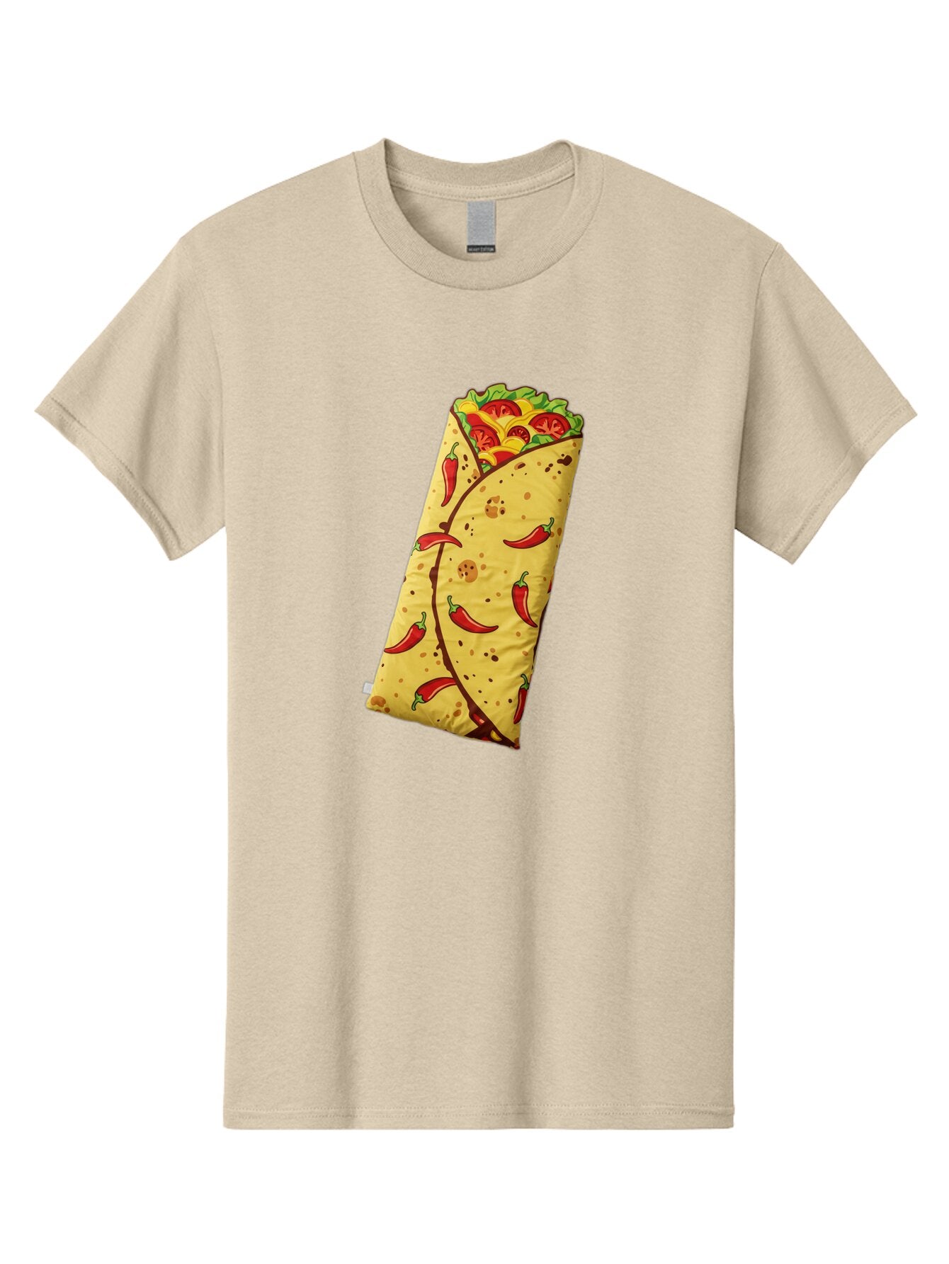 Chili-Pepper-Burrito Men'S Graphic Tee, 100% Cotton, Comfortable Casual Summer Wear, Machine Washable, Vintage Camera, Old Camera, Antique Camera, Black Camera, Classic Photography, Photography Equipment, Nostalgic Device, Film Camera, Baq514 9