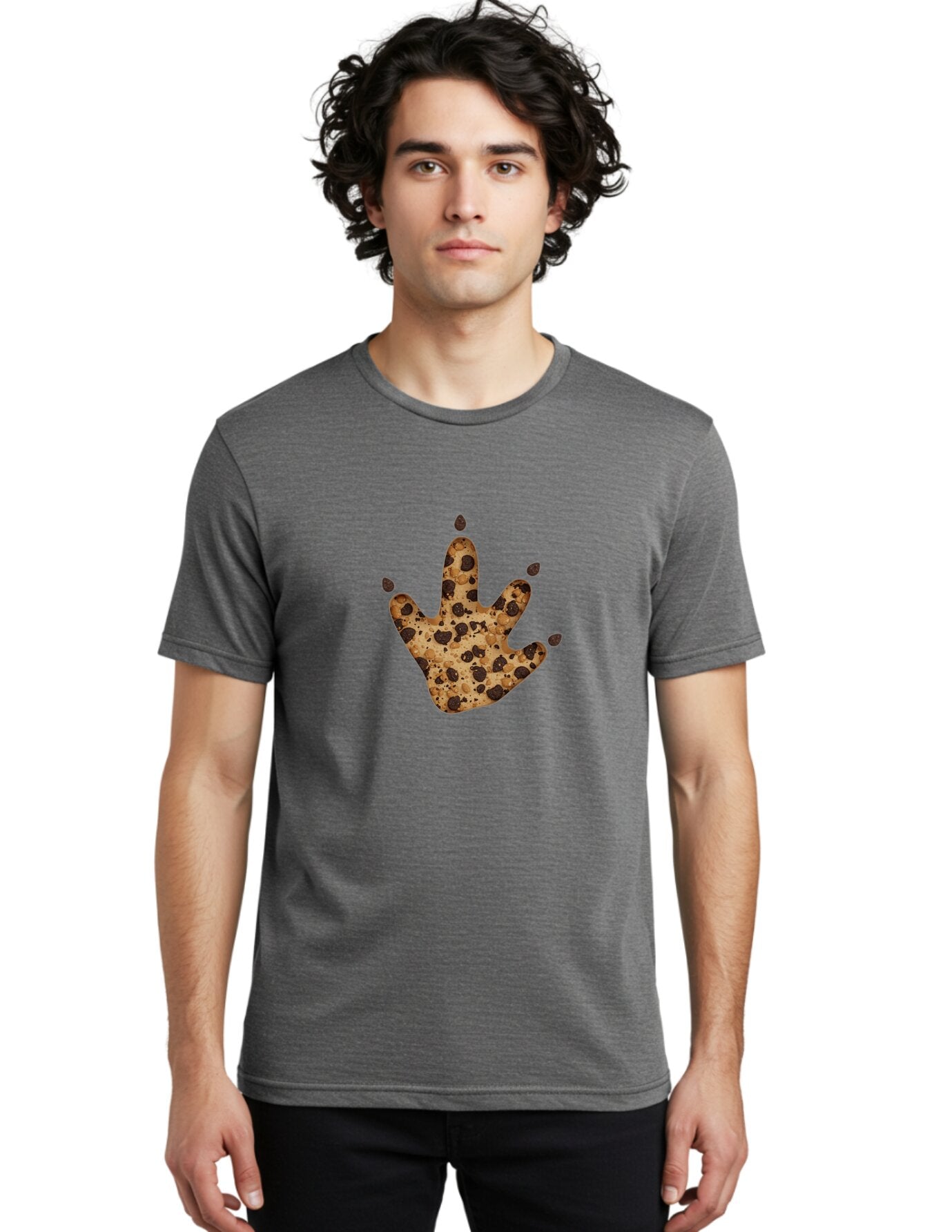 Chocolate-Chip-Cookie-Hand Men'S Graphic Tee, 100% Cotton, Comfortable Casual Summer Wear, Machine Washable, Vintage Camera, Old Camera, Antique Camera, Black Camera, Classic Photography, Photography Equipment, Nostalgic Device, Film Camera, Baq515 18