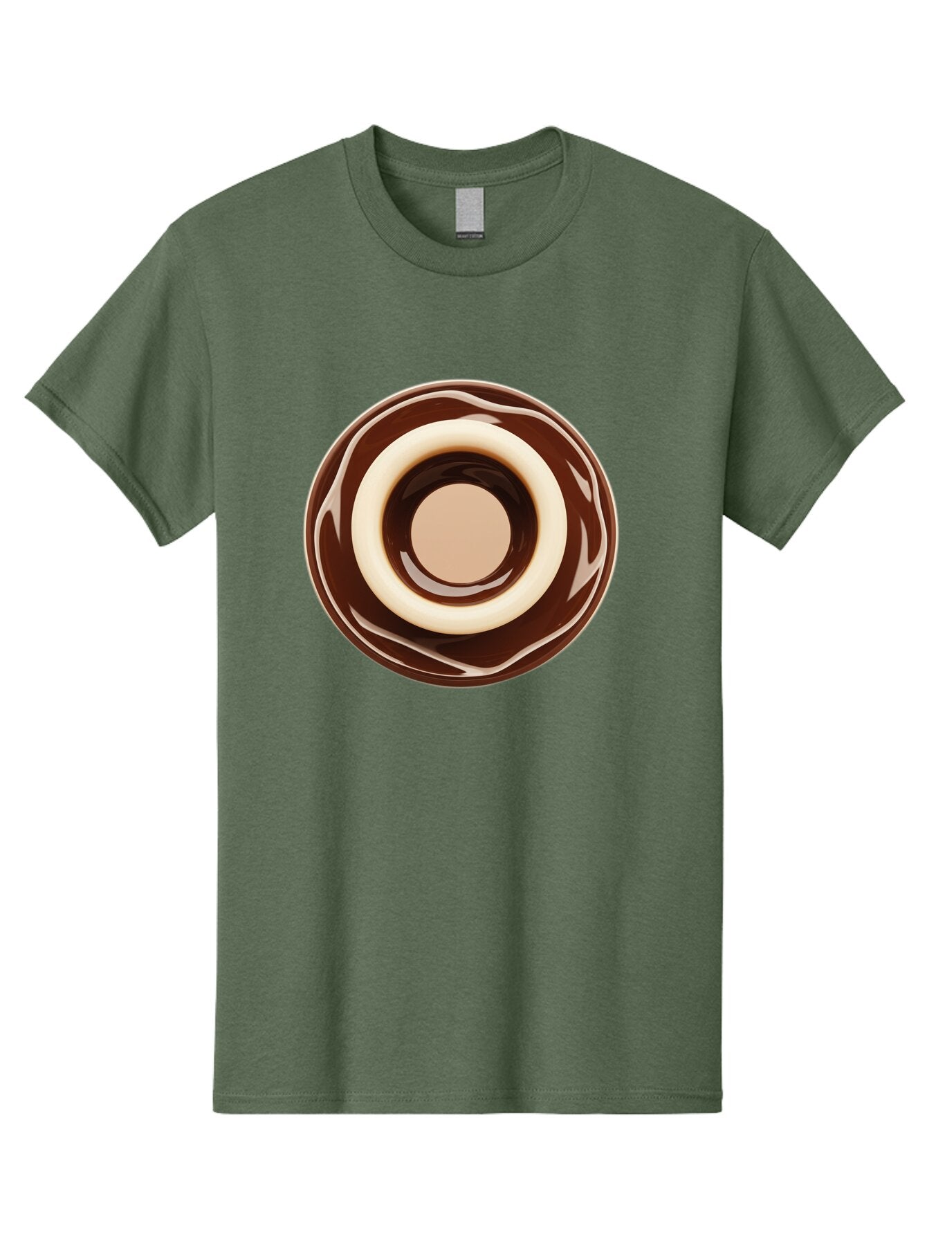 Chocolate-Frosted-Donut Men'S Graphic Tee, 100% Cotton, Comfortable Casual Summer Wear, Machine Washable, Vintage Camera, Old Camera, Antique Camera, Black Camera, Classic Photography, Photography Equipment, Nostalgic Device, Film Camera, Baq518 14