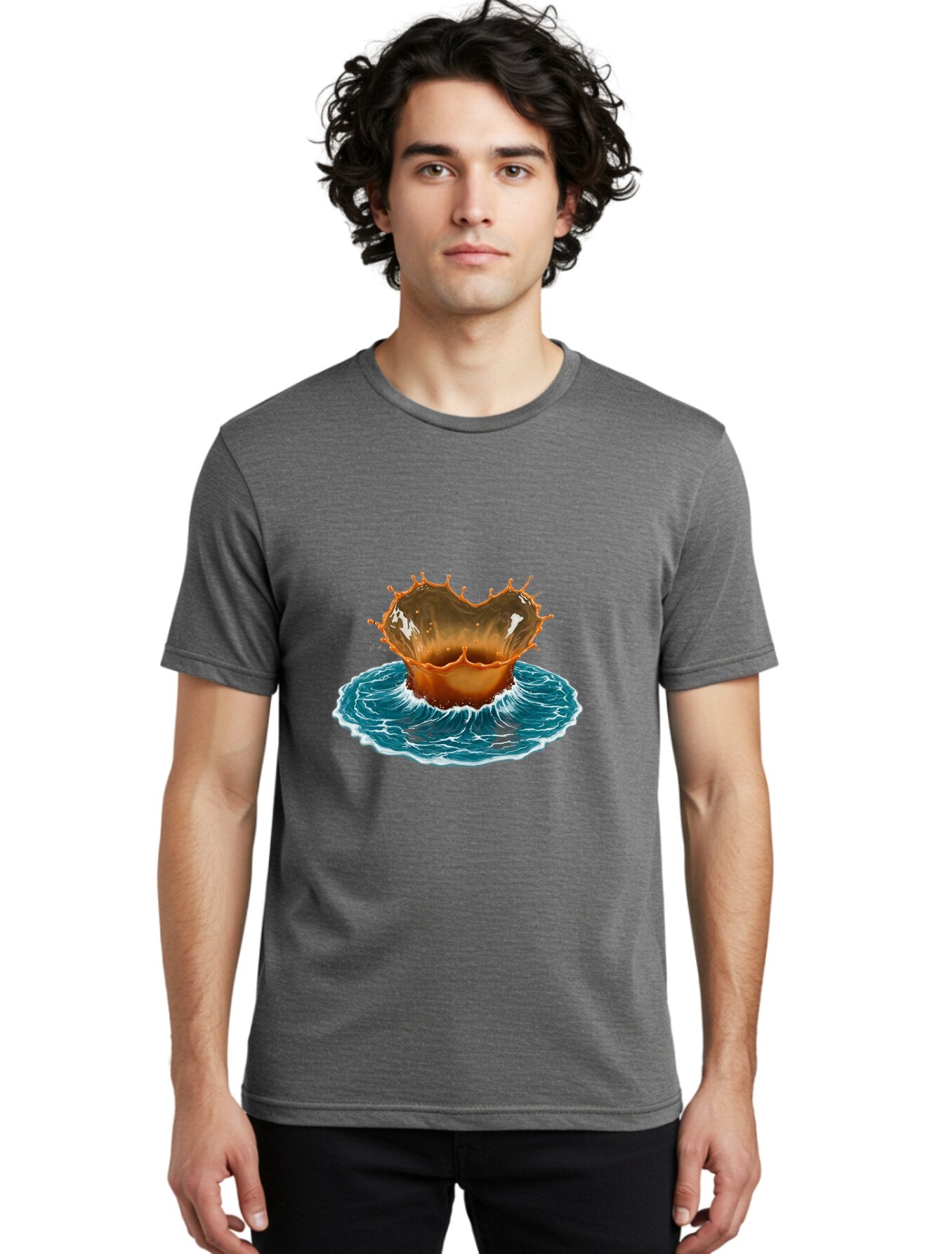 Chocolate-Splash Men'S Graphic Tee, 100% Cotton, Comfortable Casual Summer Wear, Machine Washable, Vintage Camera, Old Camera, Antique Camera, Black Camera, Classic Photography, Photography Equipment, Nostalgic Device, Film Camera, Camera Art Baq519 17