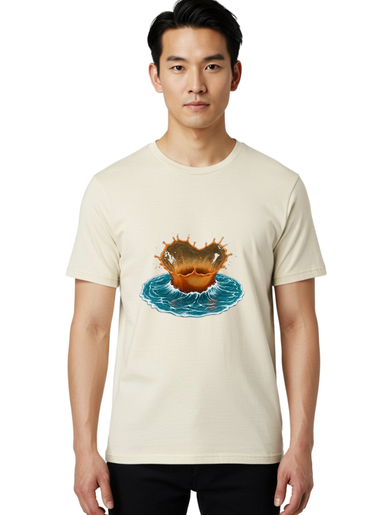 Chocolate-Splash Men'S Graphic Tee, 100% Cotton, Comfortable Casual Summer Wear, Machine Washable, Vintage Camera, Old Camera, Antique Camera, Black Camera, Classic Photography, Photography Equipment, Nostalgic Device, Film Camera, Camera Art Baq519 19