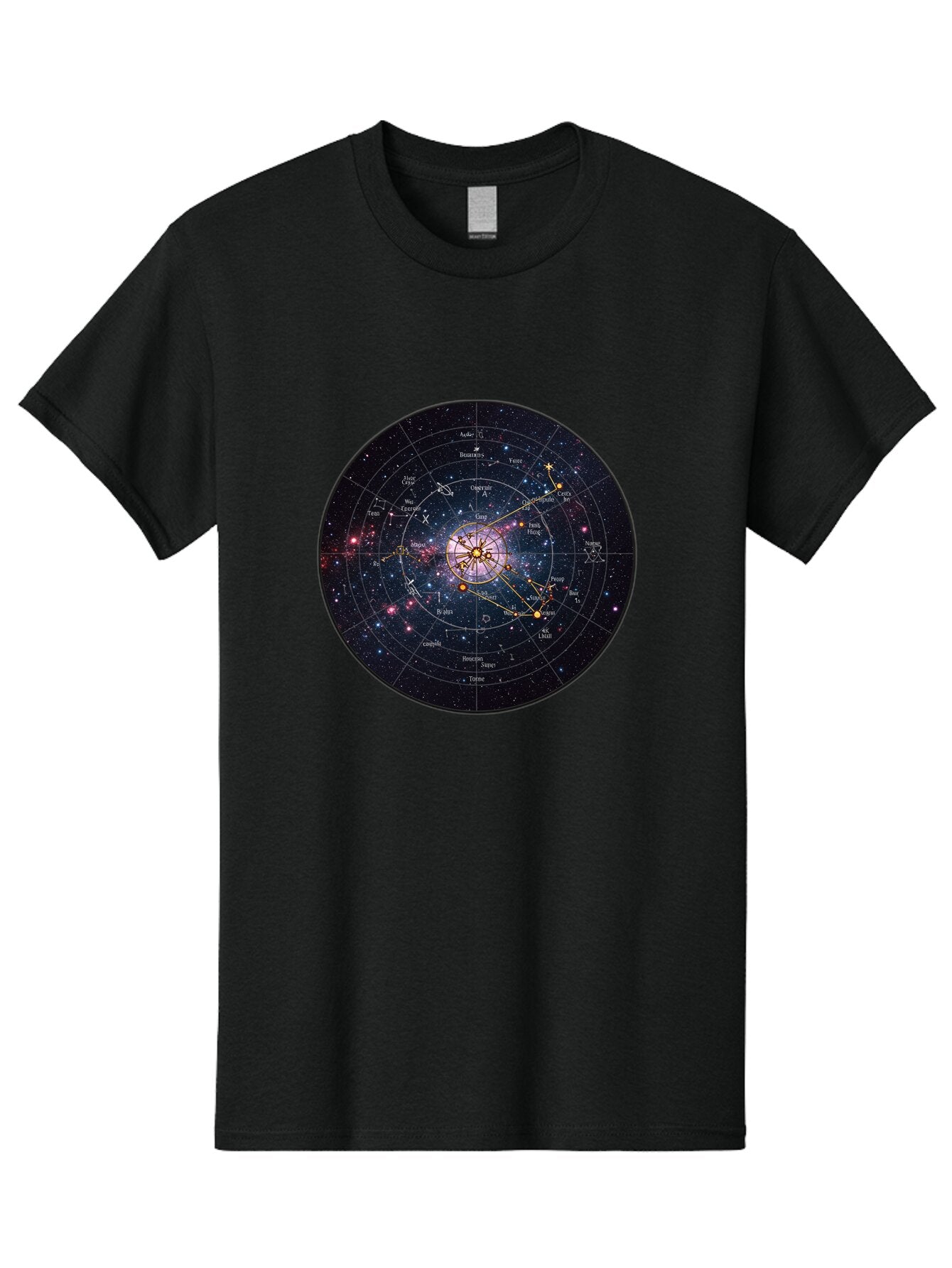Circular-Astrology-Chart Men'S Graphic Tee, 100% Cotton, Comfortable Casual Summer Wear, Machine Washable, Vintage Camera, Old Camera, Antique Camera, Black Camera, Classic Photography, Photography Equipment, Nostalgic Device, Film Camera, Baq522 14