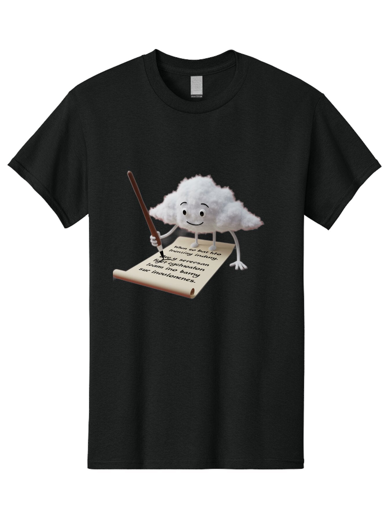 Cloud-Character-Writing Men'S Graphic Tee, 100% Cotton, Comfortable Casual Summer Wear, Machine Washable, Vintage Camera, Old Camera, Antique Camera, Black Camera, Classic Photography, Photography Equipment, Nostalgic Device, Film Camera, Baq527 5