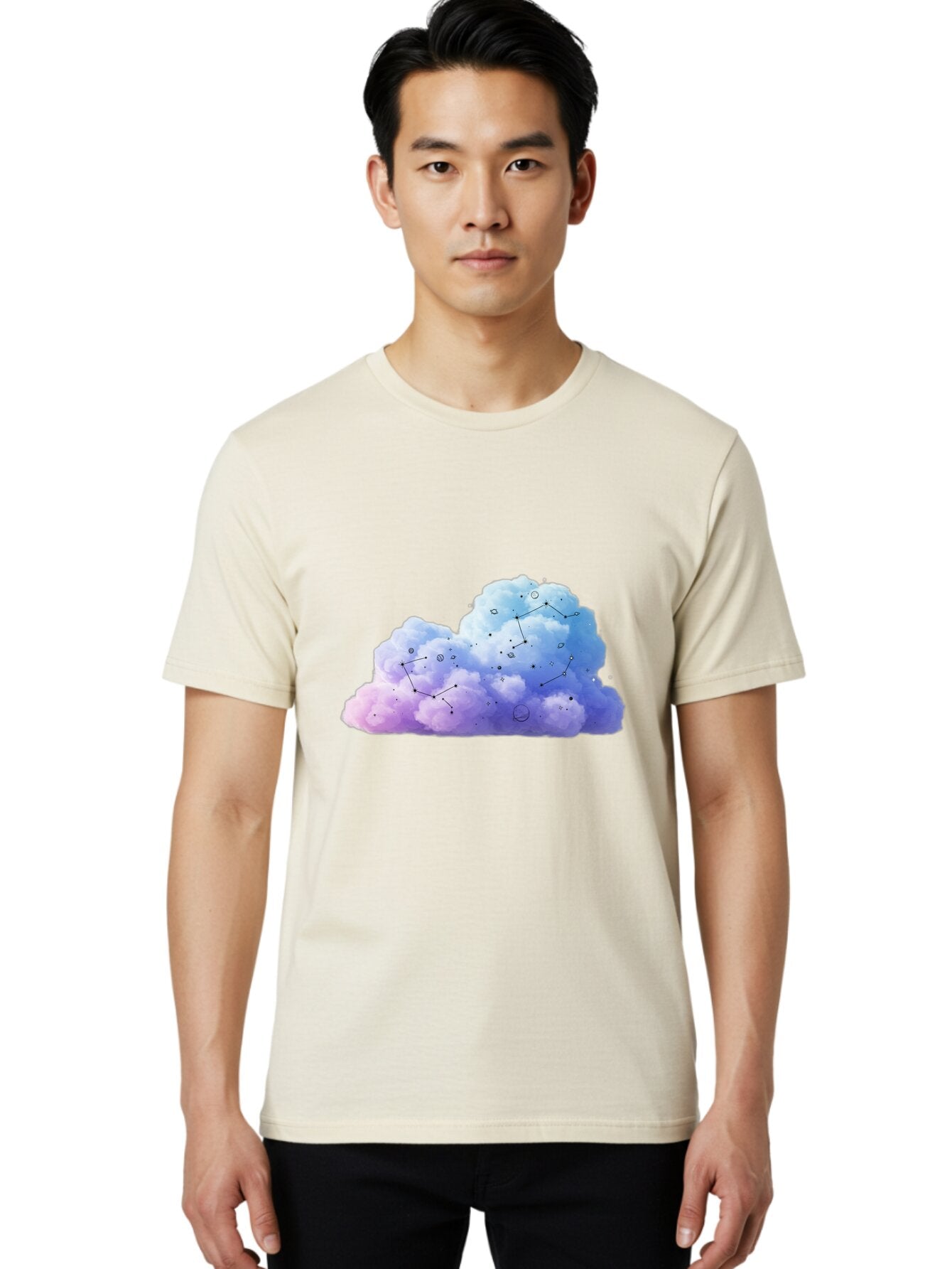 Cloud-Constellations Men'S Graphic Tee, 100% Cotton, Comfortable Casual Summer Wear, Machine Washable, Vintage Camera, Old Camera, Antique Camera, Black Camera, Classic Photography, Photography Equipment, Nostalgic Device, Film Camera, Baq528 19