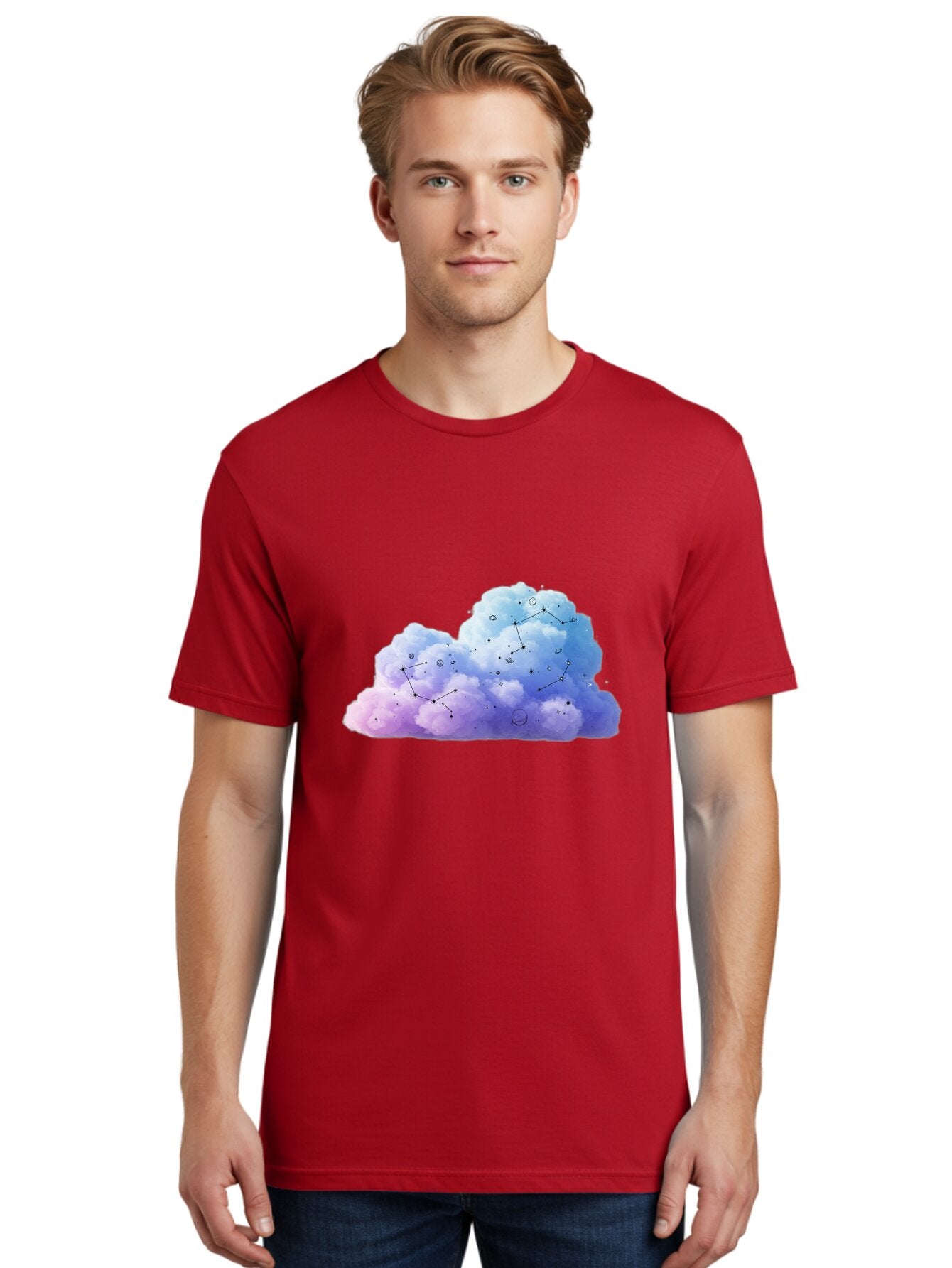 Cloud-Constellations Men'S Graphic Tee, 100% Cotton, Comfortable Casual Summer Wear, Machine Washable, Vintage Camera, Old Camera, Antique Camera, Black Camera, Classic Photography, Photography Equipment, Nostalgic Device, Film Camera, Baq528 21