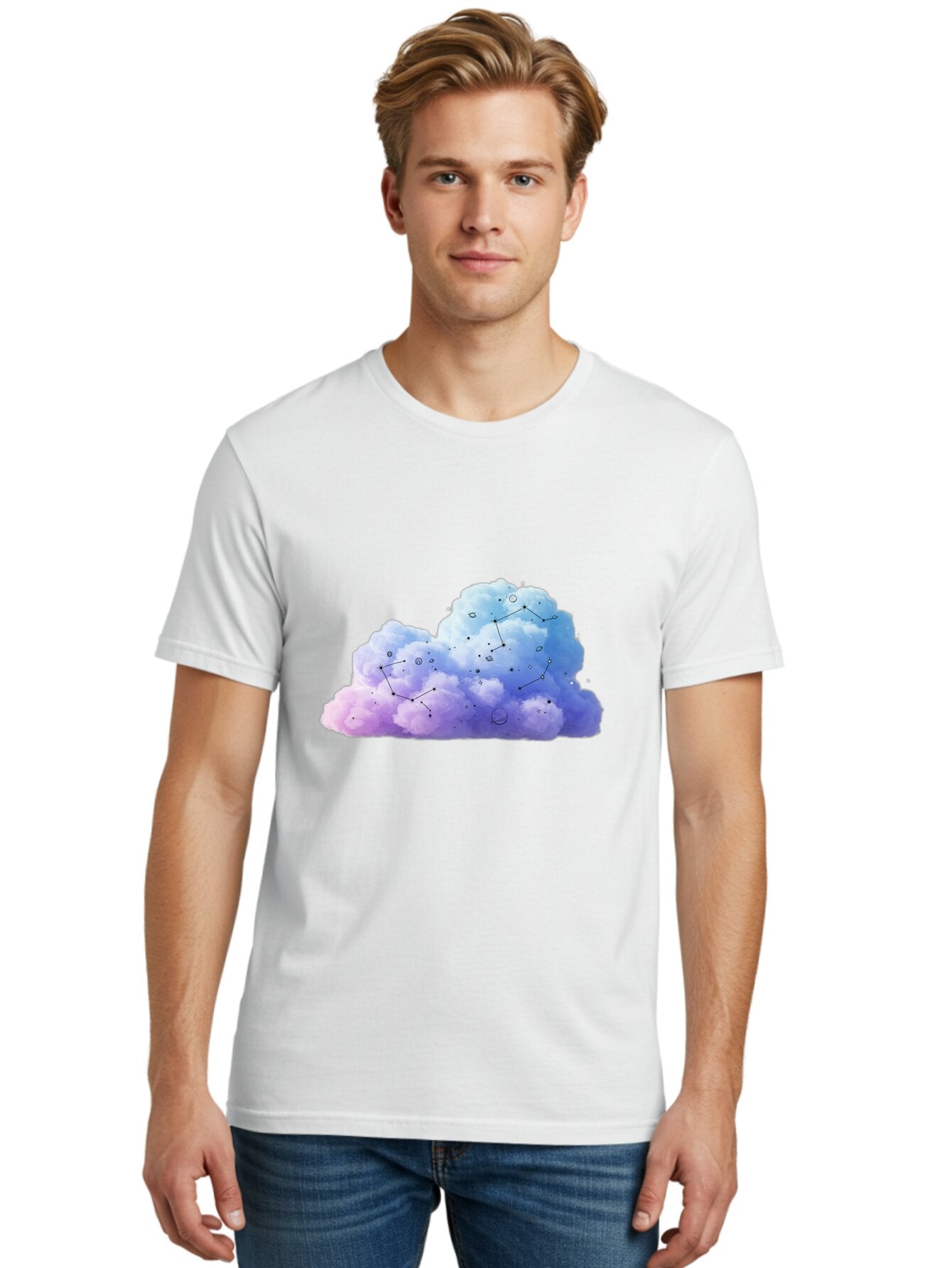 Cloud-Constellations Men'S Graphic Tee, 100% Cotton, Comfortable Casual Summer Wear, Machine Washable, Vintage Camera, Old Camera, Antique Camera, Black Camera, Classic Photography, Photography Equipment, Nostalgic Device, Film Camera, Baq528 22
