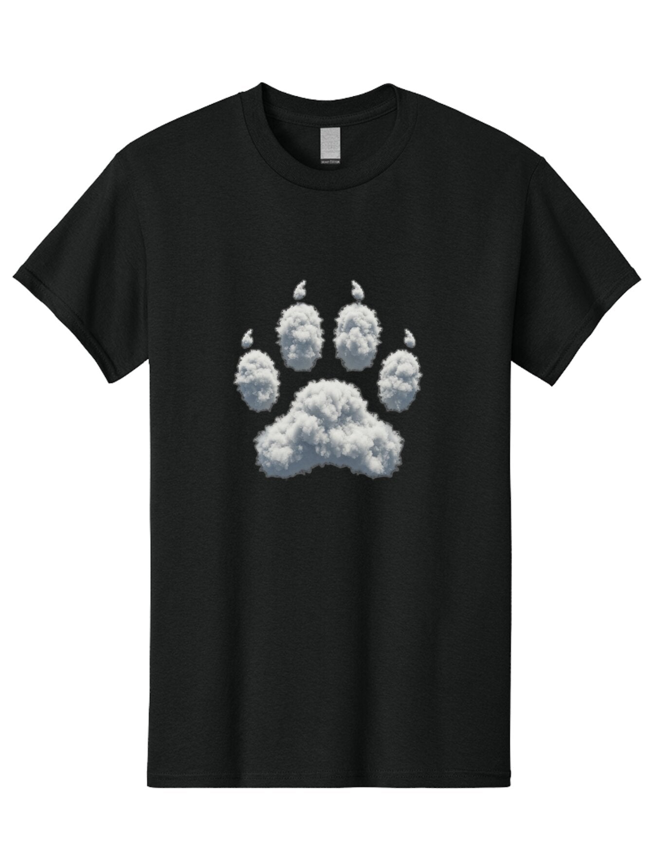 Cloud-Paw-Print Men'S Graphic Tee, 100% Cotton, Comfortable Casual Summer Wear, Machine Washable, Vintage Camera, Old Camera, Antique Camera, Black Camera, Classic Photography, Photography Equipment, Nostalgic Device, Film Camera, Camera Art Baq531 7