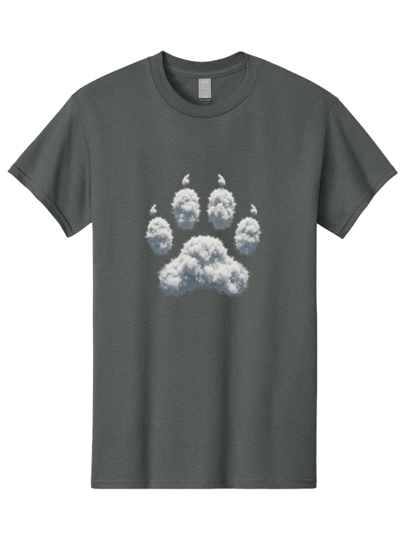 Cloud-Paw-Print Men'S Graphic Tee, 100% Cotton, Comfortable Casual Summer Wear, Machine Washable, Vintage Camera, Old Camera, Antique Camera, Black Camera, Classic Photography, Photography Equipment, Nostalgic Device, Film Camera, Camera Art Baq531 9