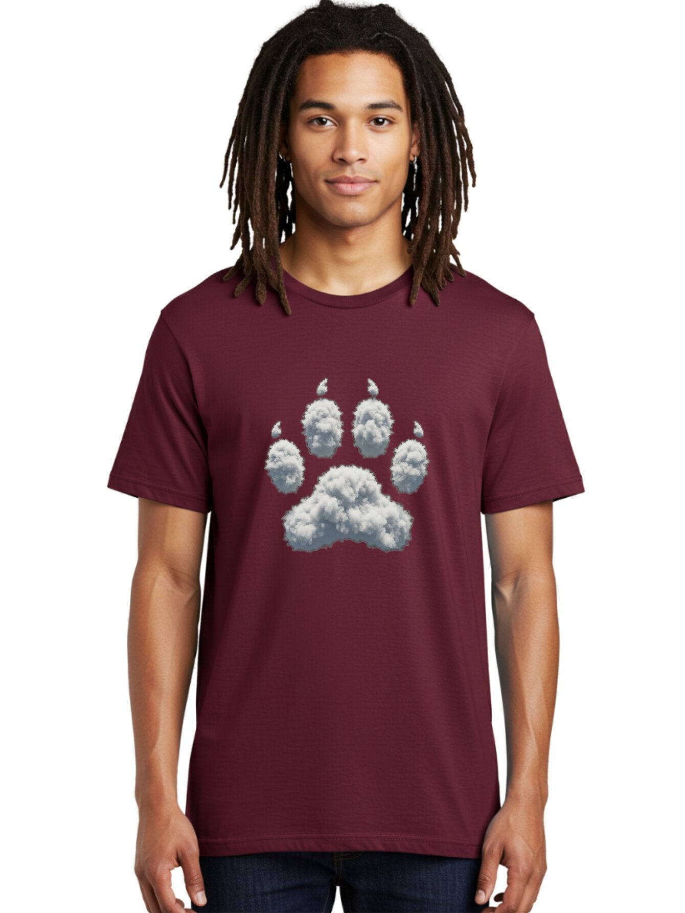 Cloud-Paw-Print Men'S Graphic Tee, 100% Cotton, Comfortable Casual Summer Wear, Machine Washable, Vintage Camera, Old Camera, Antique Camera, Black Camera, Classic Photography, Photography Equipment, Nostalgic Device, Film Camera, Camera Art Baq531 28