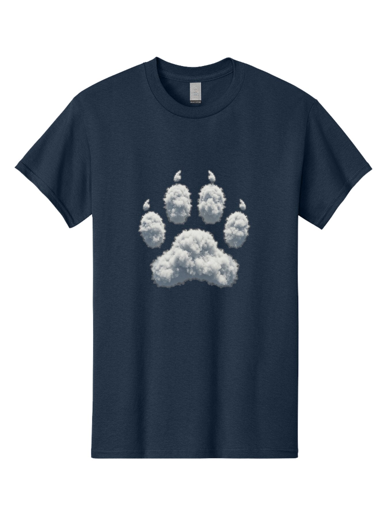 Cloud-Paw-Print Men'S Graphic Tee, 100% Cotton, Comfortable Casual Summer Wear, Machine Washable, Vintage Camera, Old Camera, Antique Camera, Black Camera, Classic Photography, Photography Equipment, Nostalgic Device, Film Camera, Camera Art Baq531 3