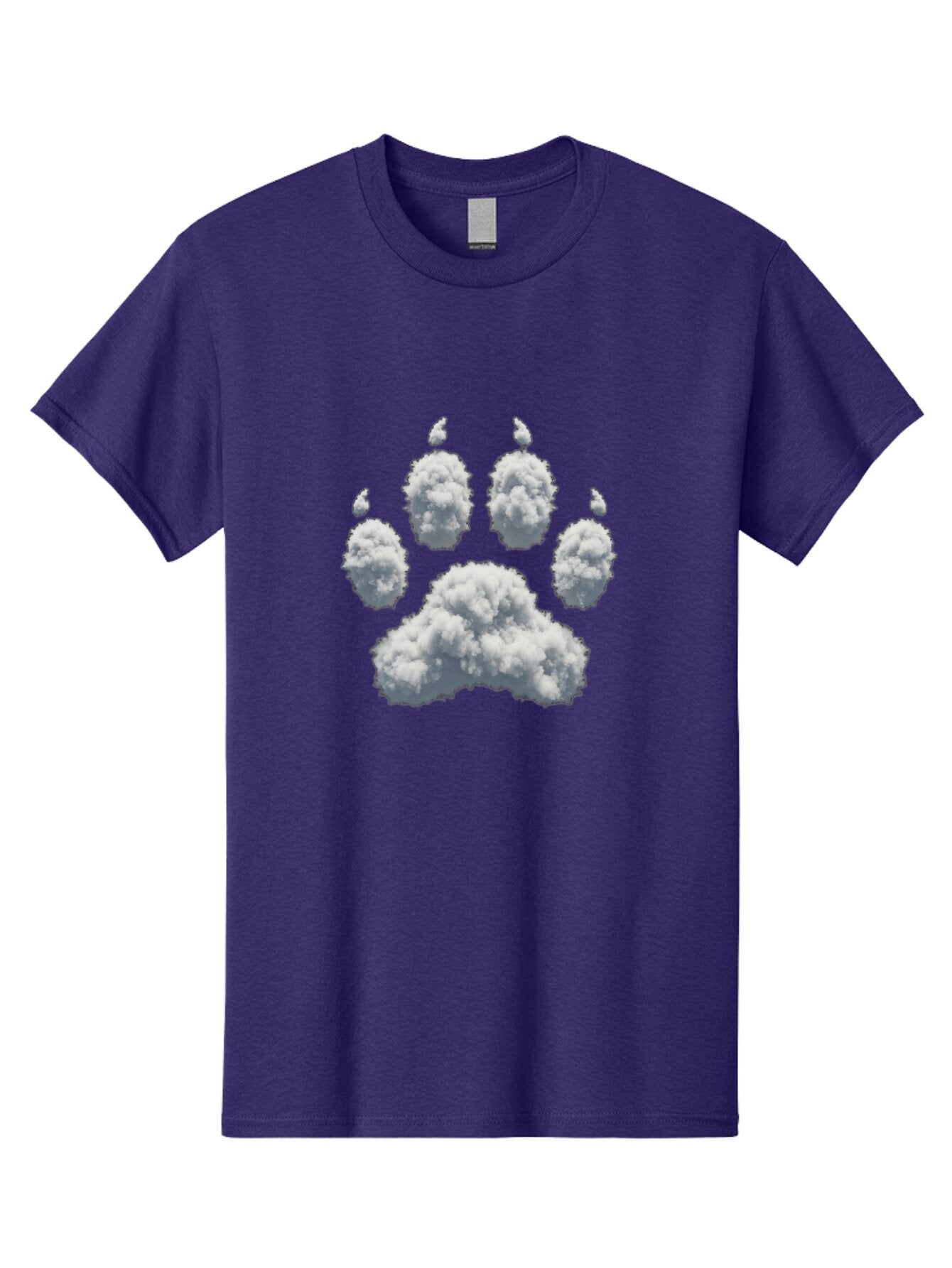 Cloud-Paw-Print Men'S Graphic Tee, 100% Cotton, Comfortable Casual Summer Wear, Machine Washable, Vintage Camera, Old Camera, Antique Camera, Black Camera, Classic Photography, Photography Equipment, Nostalgic Device, Film Camera, Camera Art Baq531 2