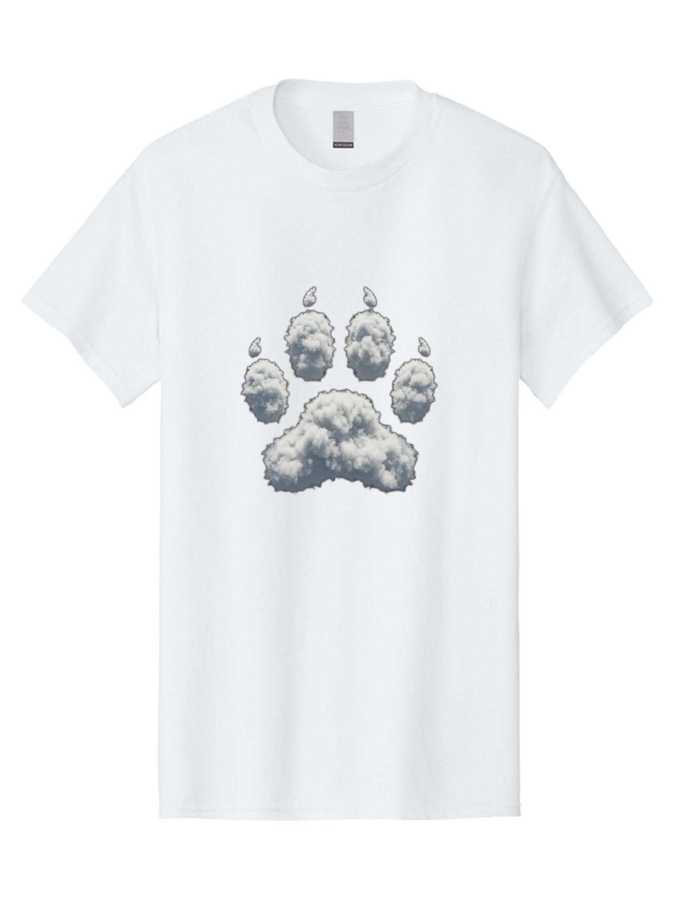 Cloud-Paw-Print Men'S Graphic Tee, 100% Cotton, Comfortable Casual Summer Wear, Machine Washable, Vintage Camera, Old Camera, Antique Camera, Black Camera, Classic Photography, Photography Equipment, Nostalgic Device, Film Camera, Camera Art Baq531 4