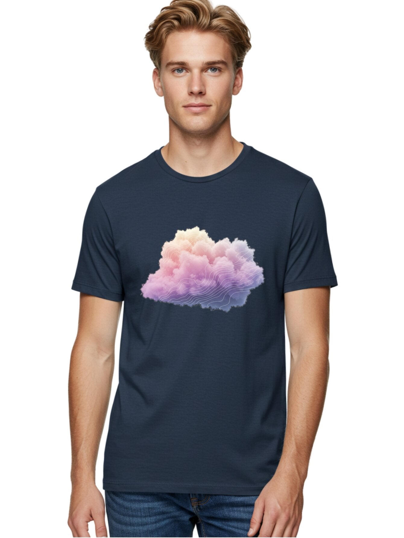 Cloud-Topography Men'S Graphic Tee, 100% Cotton, Comfortable Casual Summer Wear, Machine Washable, Vintage Camera, Old Camera, Antique Camera, Black Camera, Classic Photography, Photography Equipment, Nostalgic Device, Film Camera, Camera Art Baq532 29