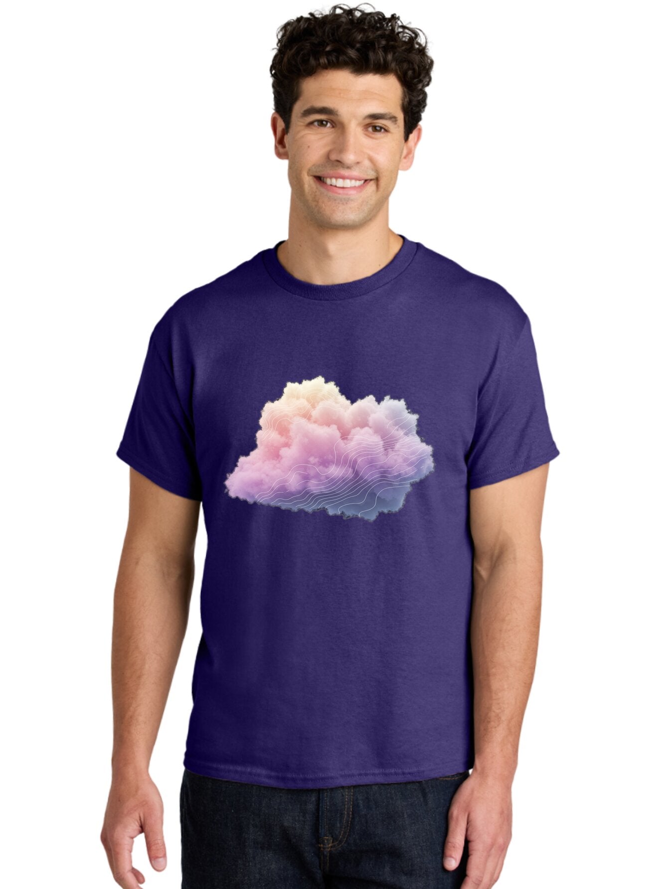 Cloud-Topography Men'S Graphic Tee, 100% Cotton, Comfortable Casual Summer Wear, Machine Washable, Vintage Camera, Old Camera, Antique Camera, Black Camera, Classic Photography, Photography Equipment, Nostalgic Device, Film Camera, Camera Art Baq532 23