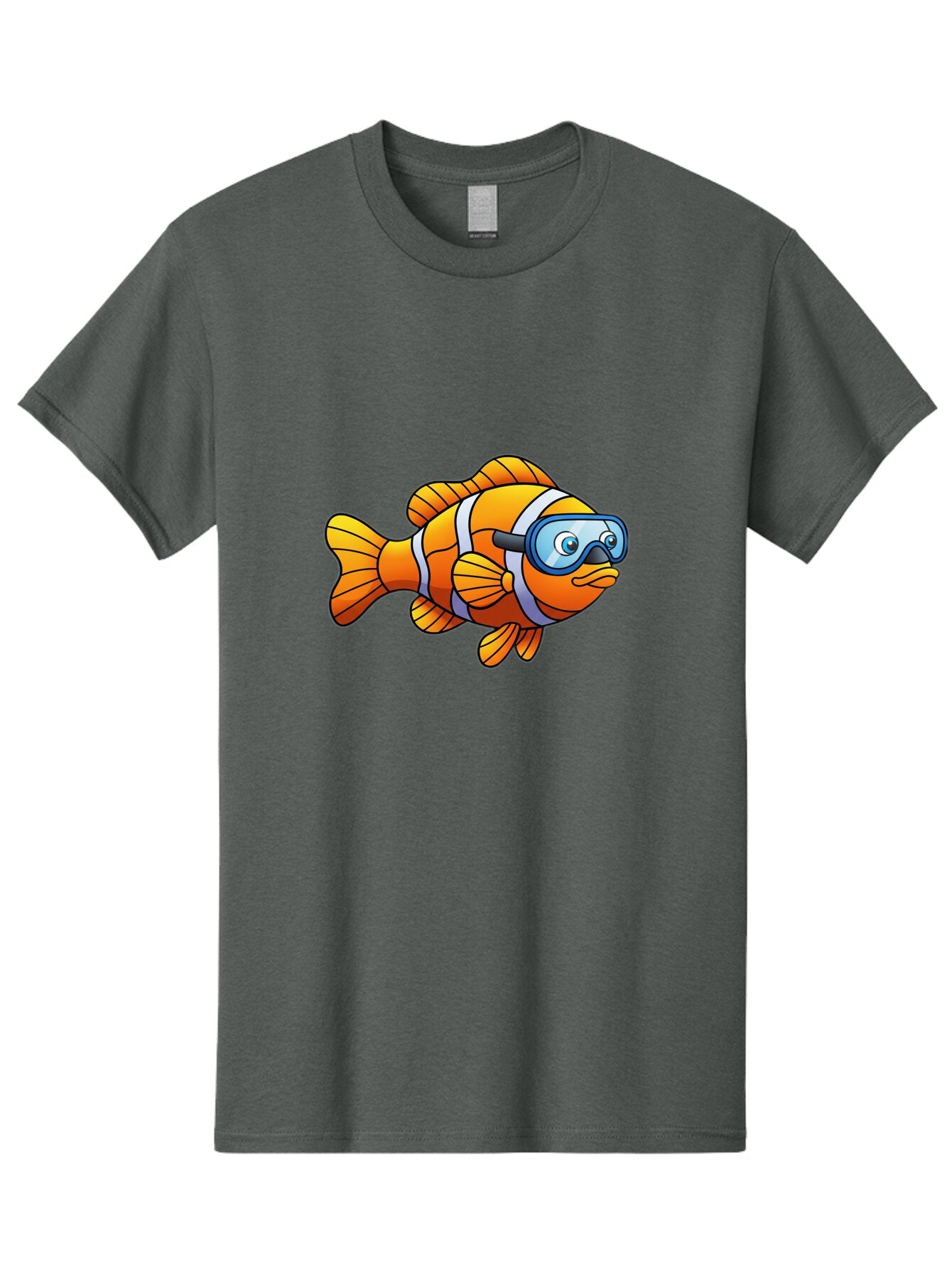 Clown-Fish-1 Men'S Graphic Tee, 100% Cotton, Comfortable Casual Summer Wear, Machine Washable, Vintage Camera, Old Camera, Antique Camera, Black Camera, Classic Photography, Photography Equipment, Nostalgic Device, Film Camera, Camera Art Baq537 12